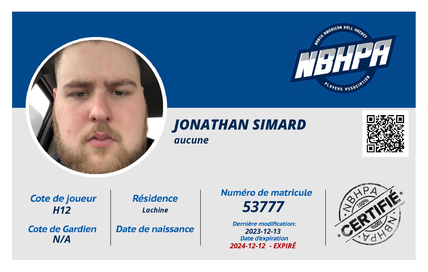 Jonathan Simard
