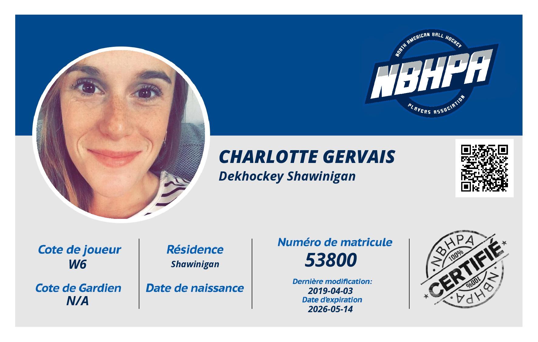 Charlotte Gervais
