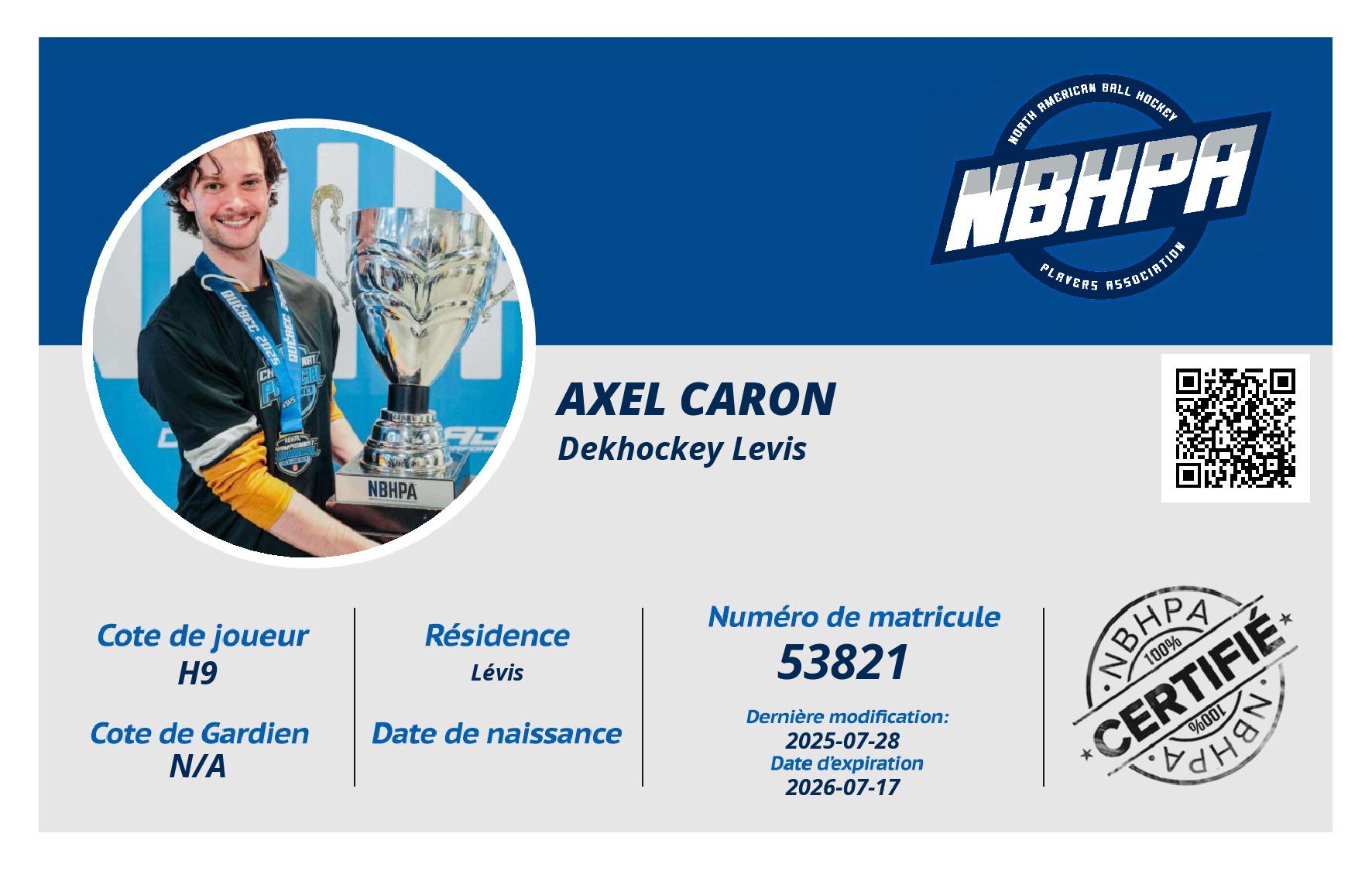 Axel Caron