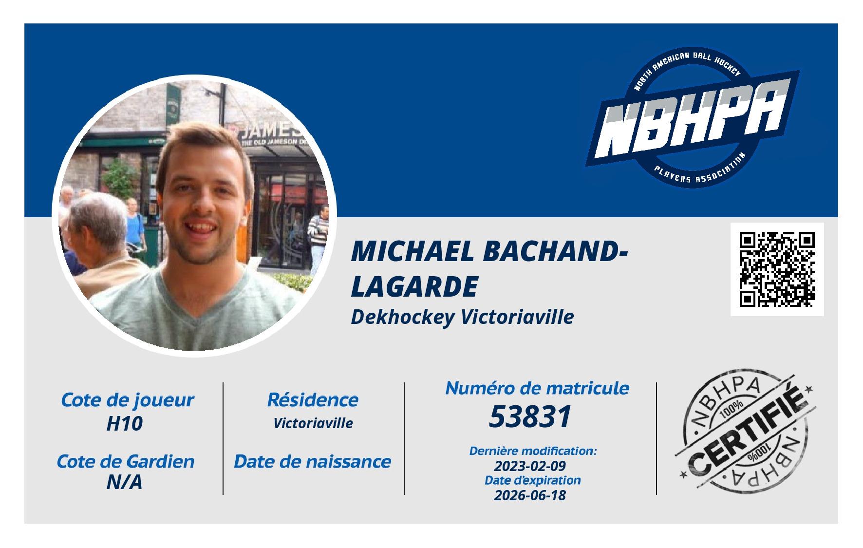 Michael Bachand-Lagarde
