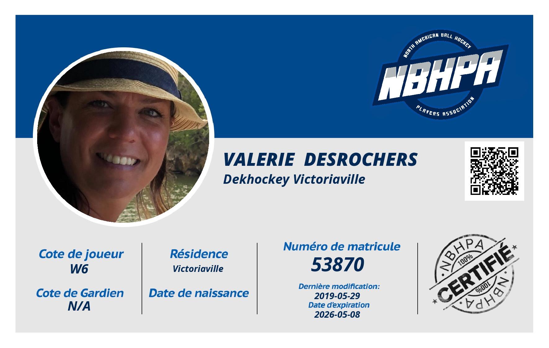 Valerie  Desrochers 