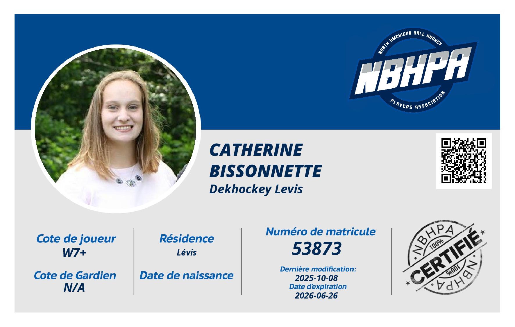 Catherine Bissonnette