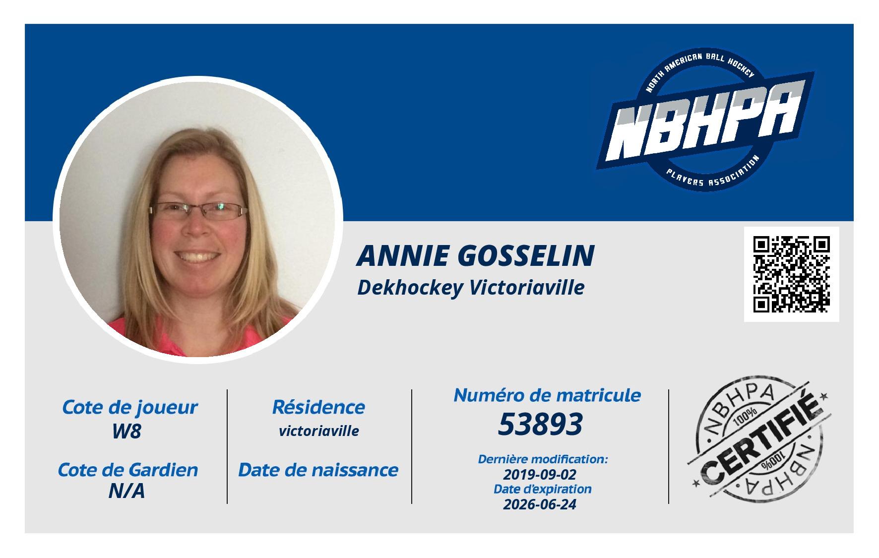 Annie Gosselin