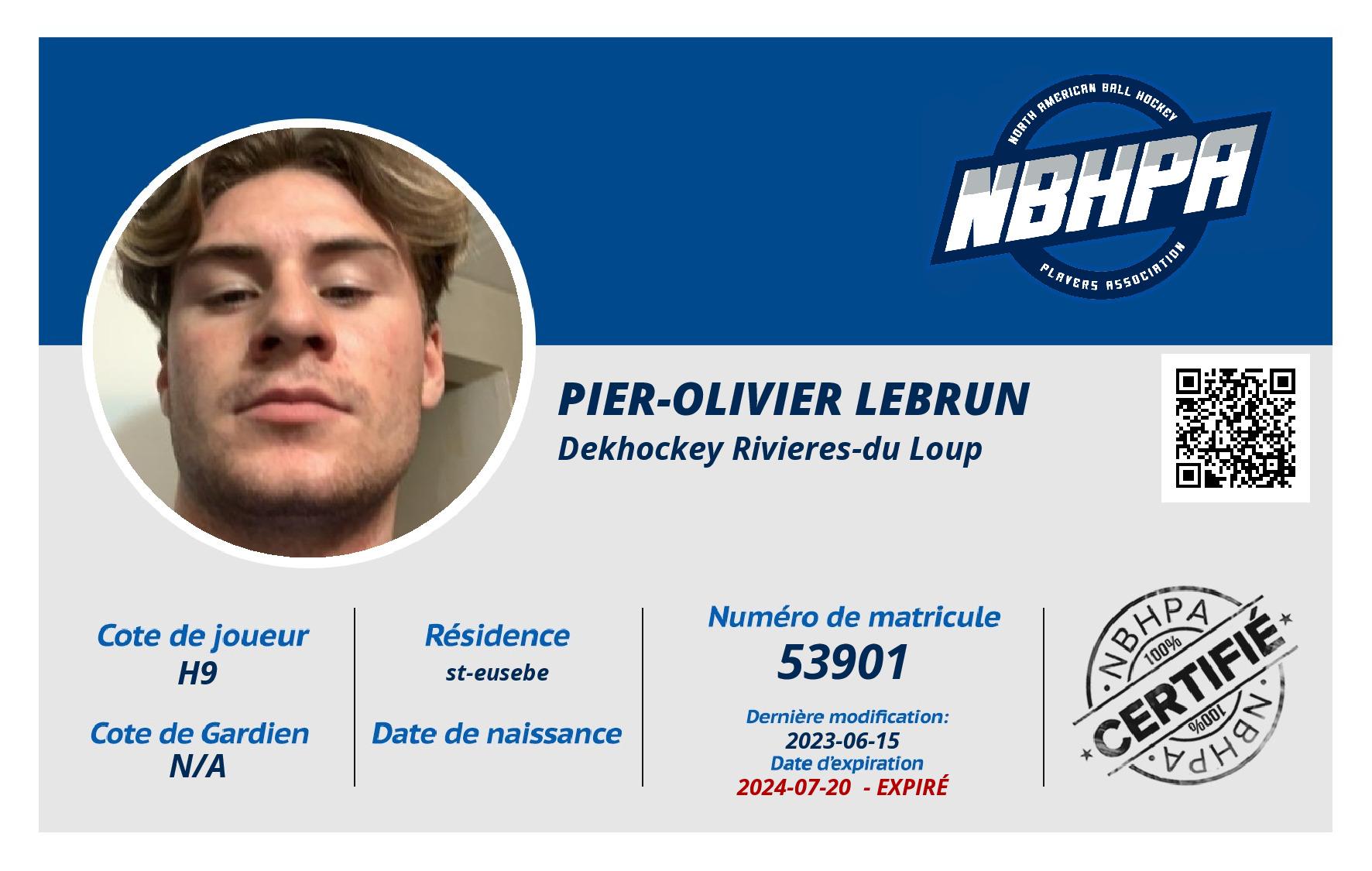 Pier-Olivier Lebrun