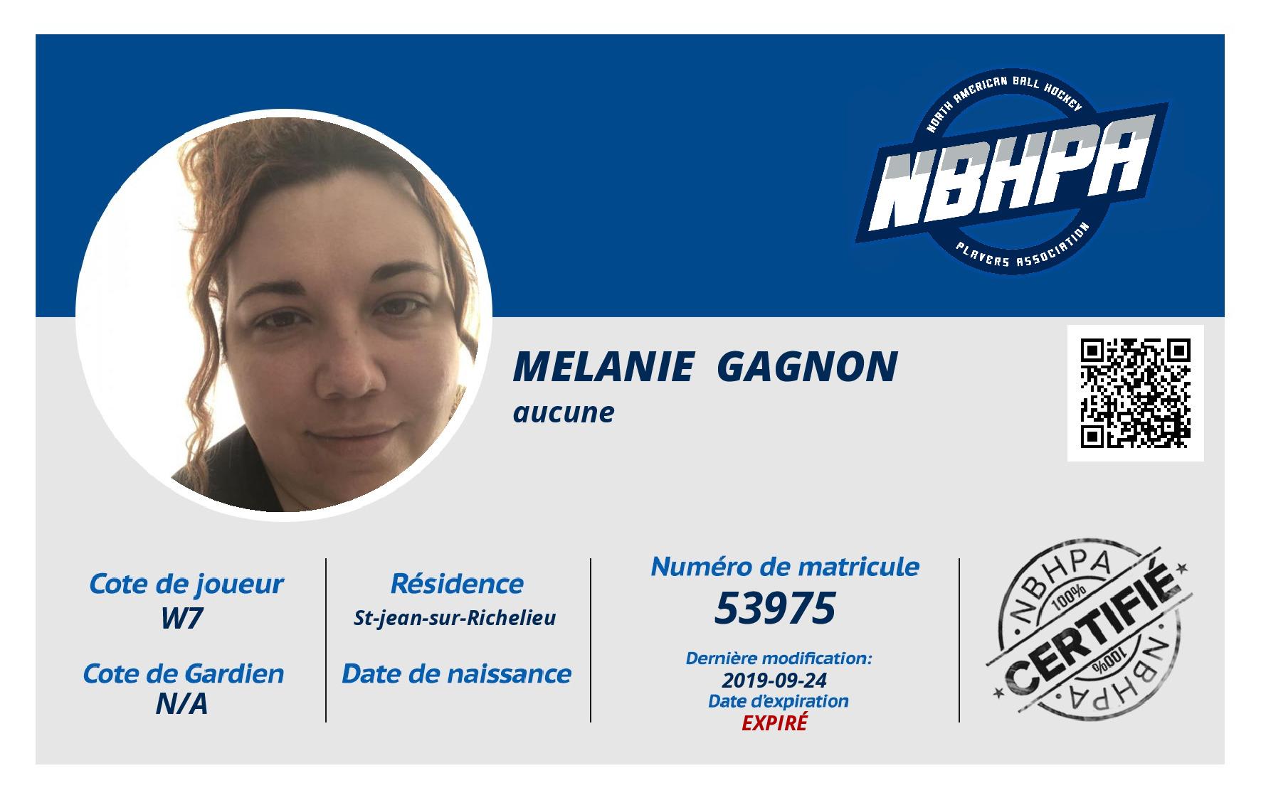 Melanie  Gagnon