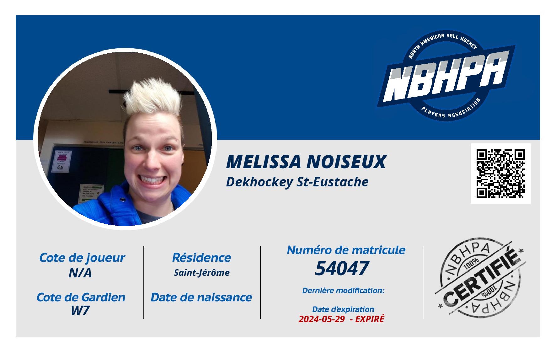 Melissa Noiseux