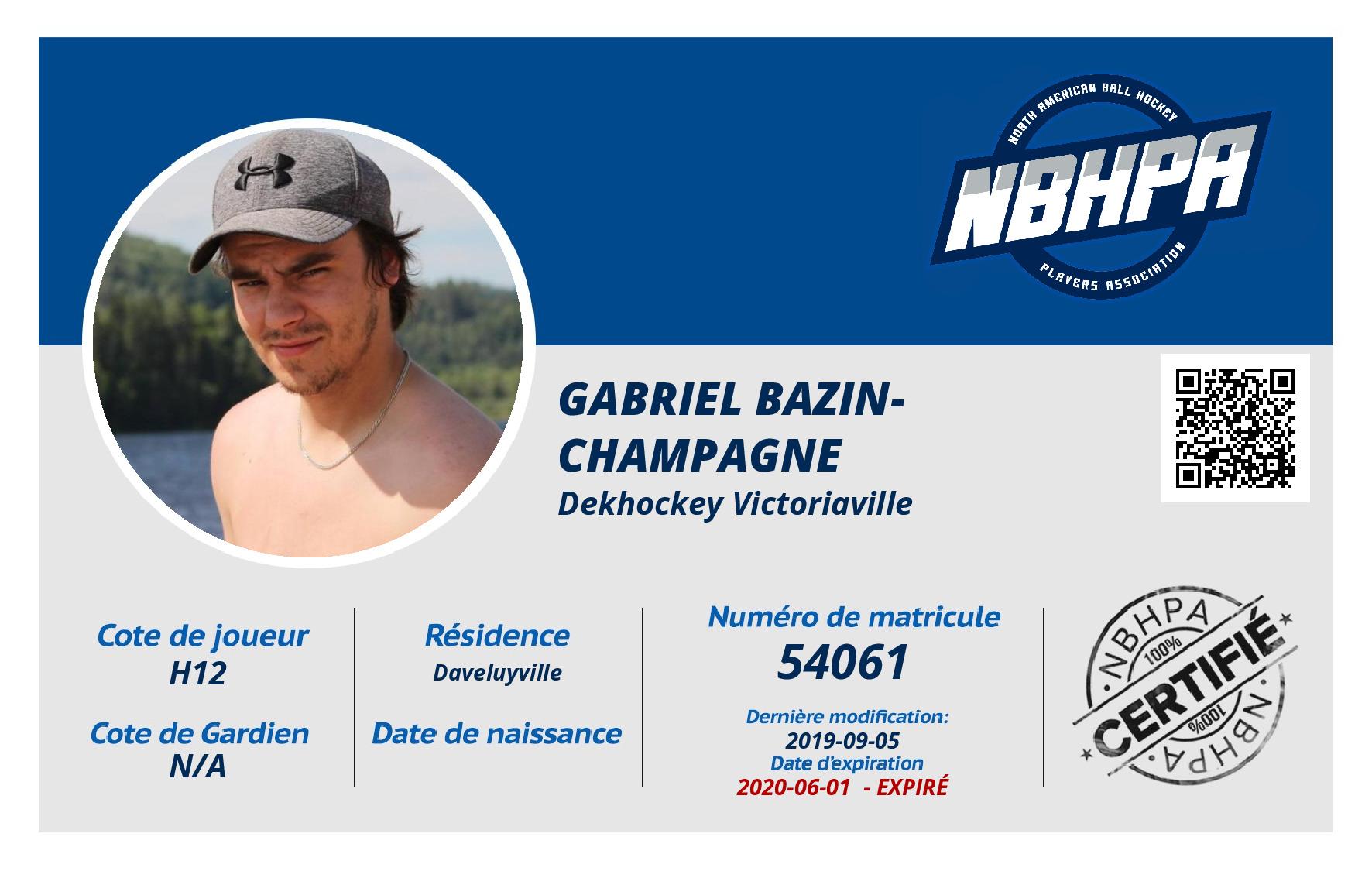 Gabriel Bazin-Champagne