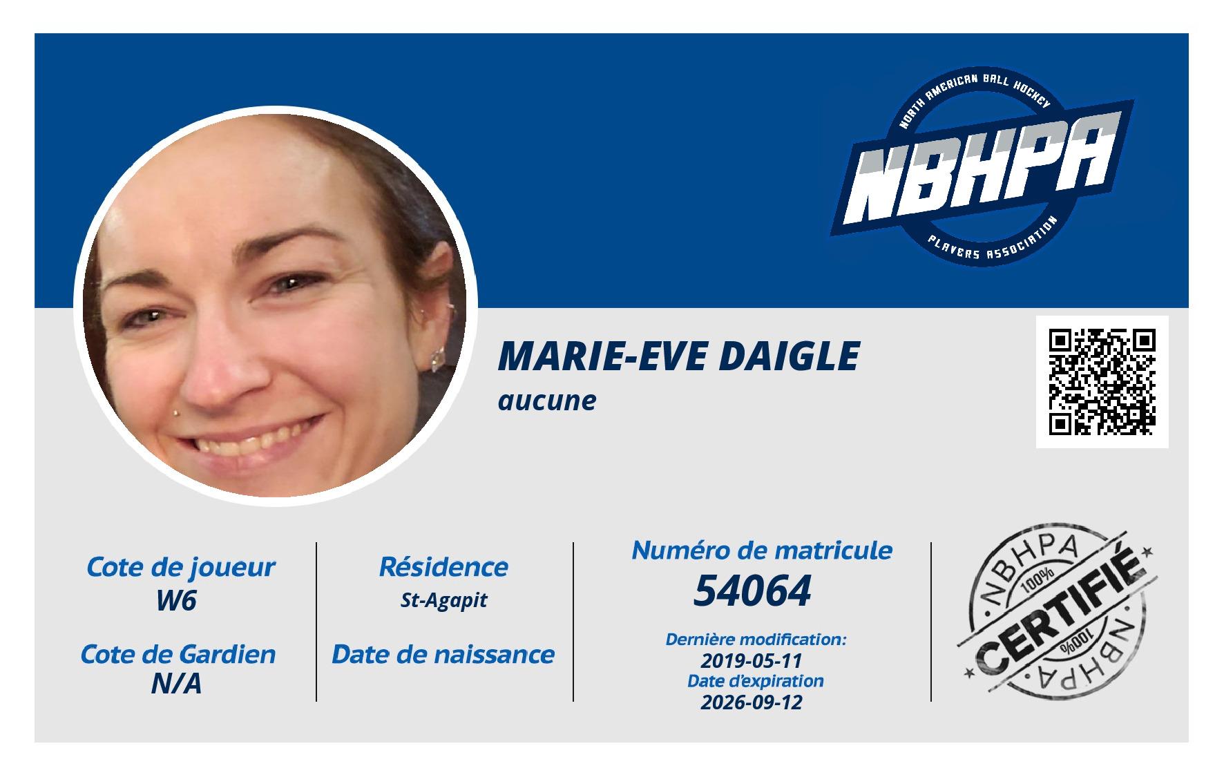Marie-Eve Daigle