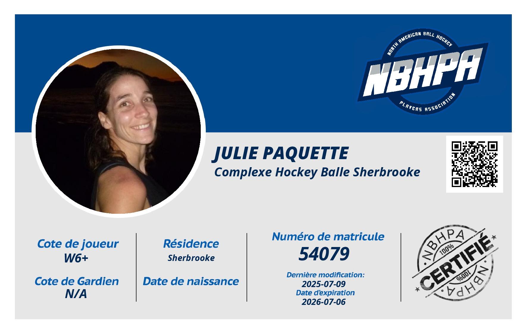 Julie Paquette