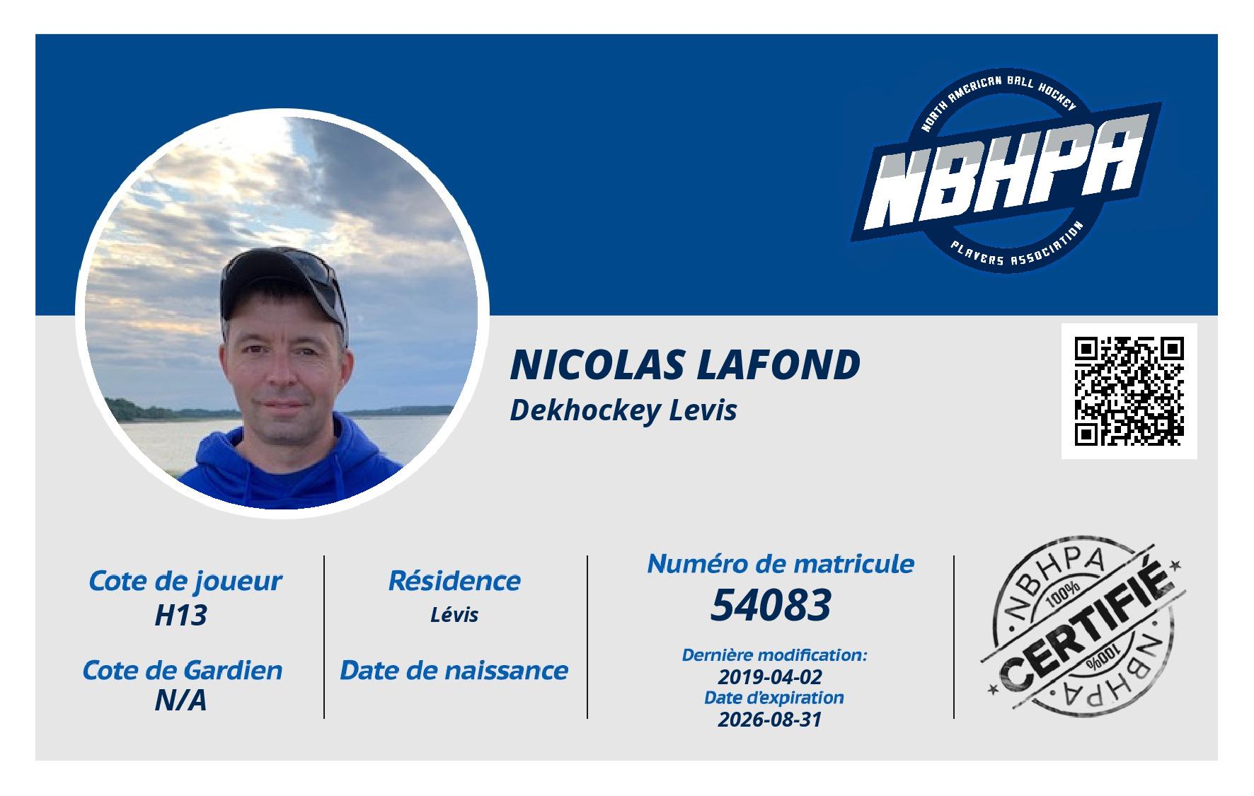 Nicolas Lafond