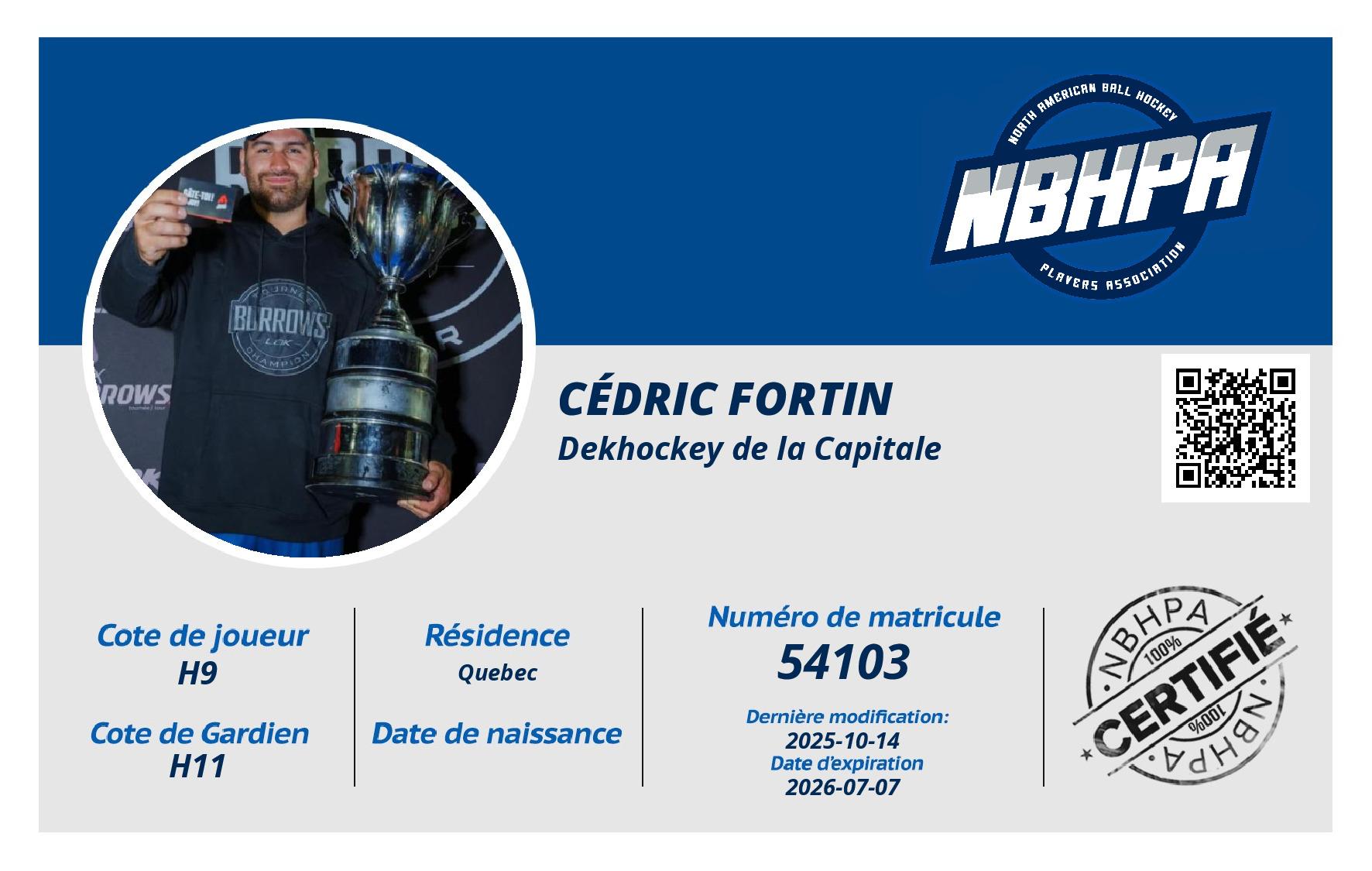 Cédric Fortin