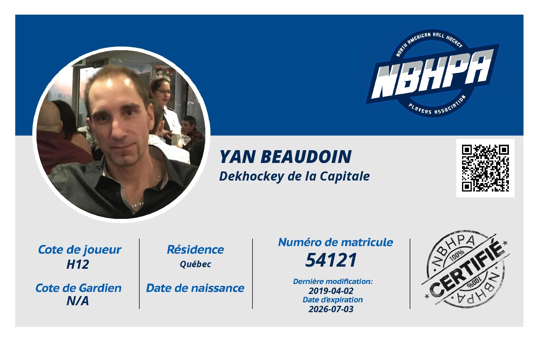 Yan Beaudoin