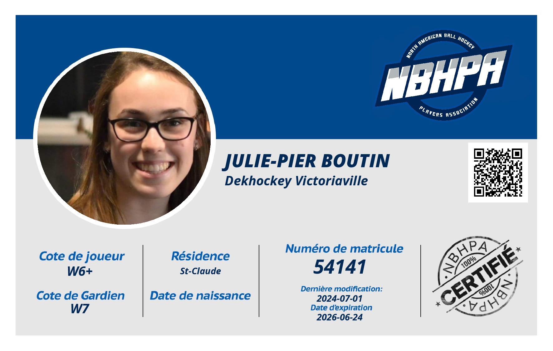 Julie-Pier Boutin