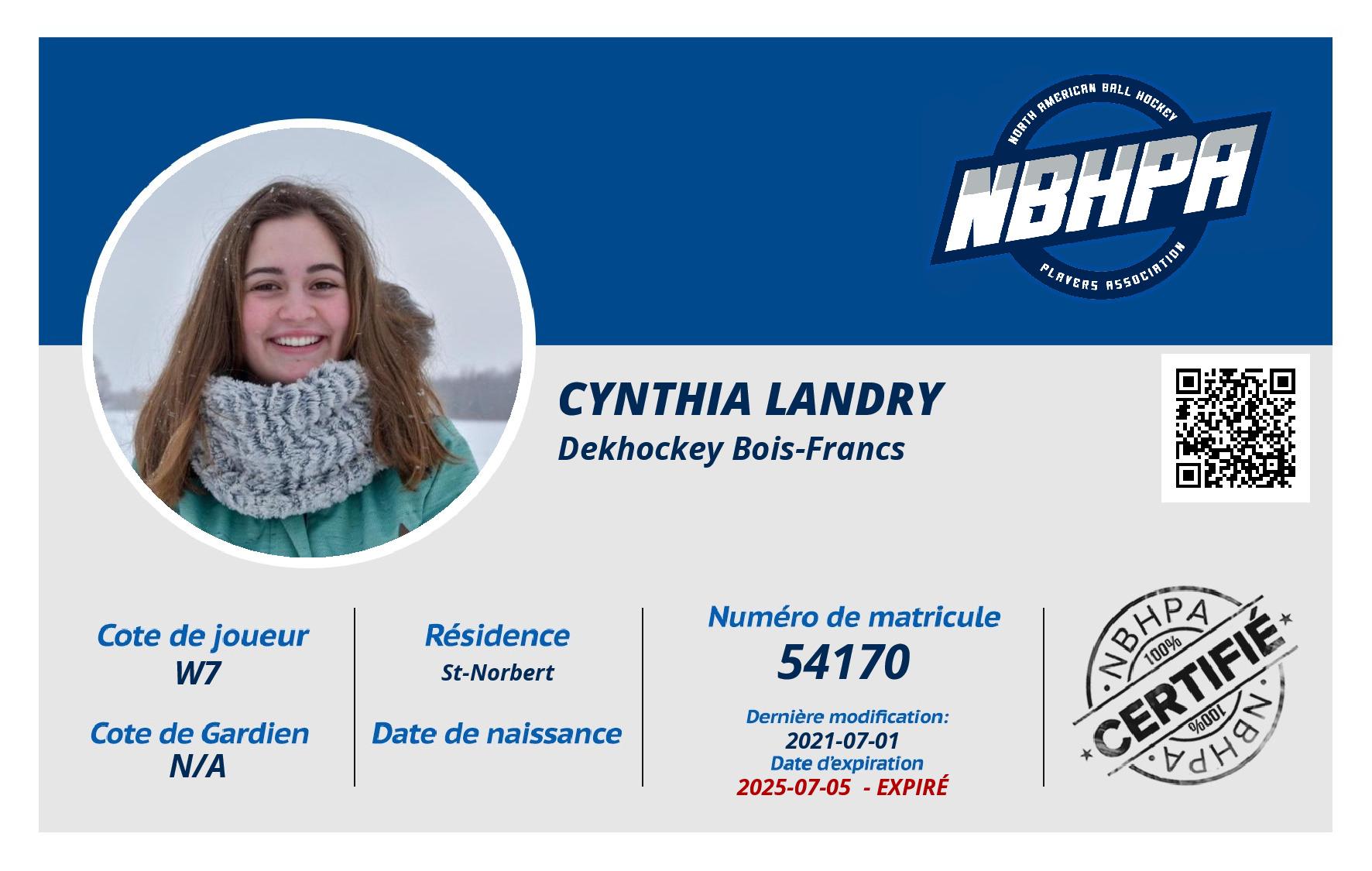 Cynthia Landry