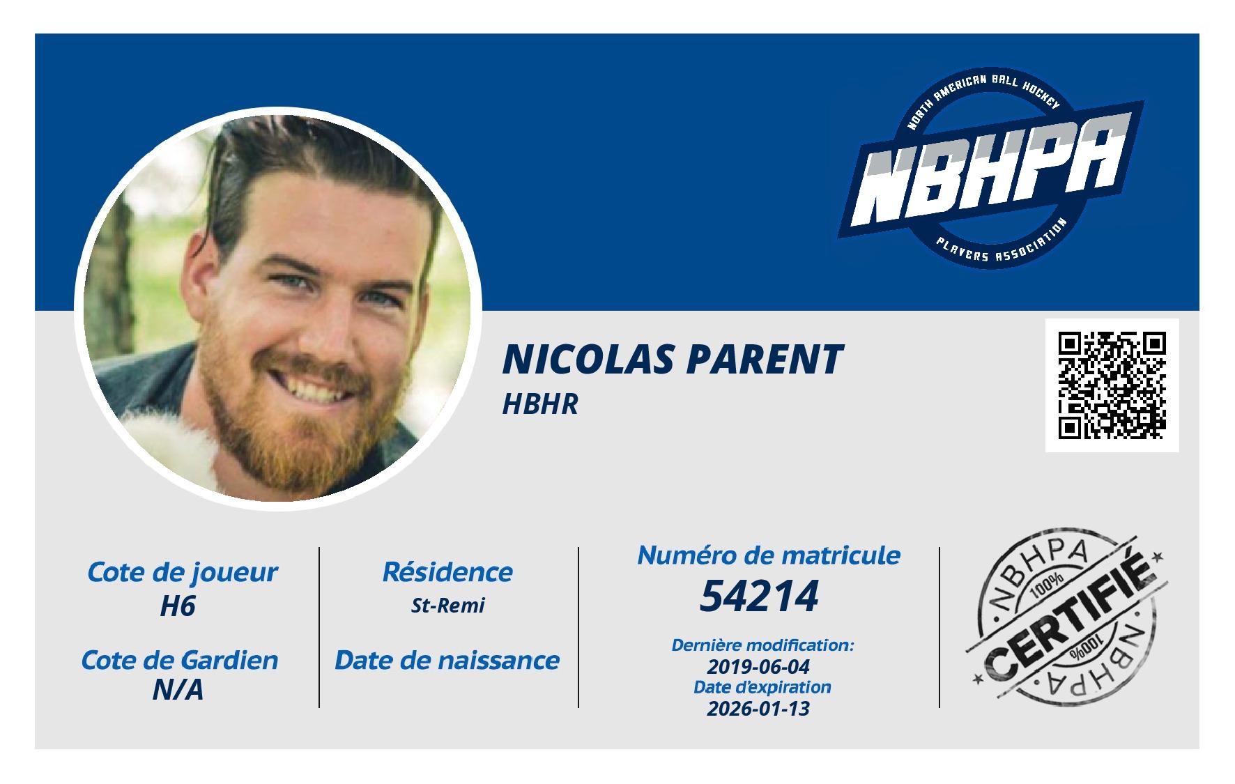 Nicolas Parent