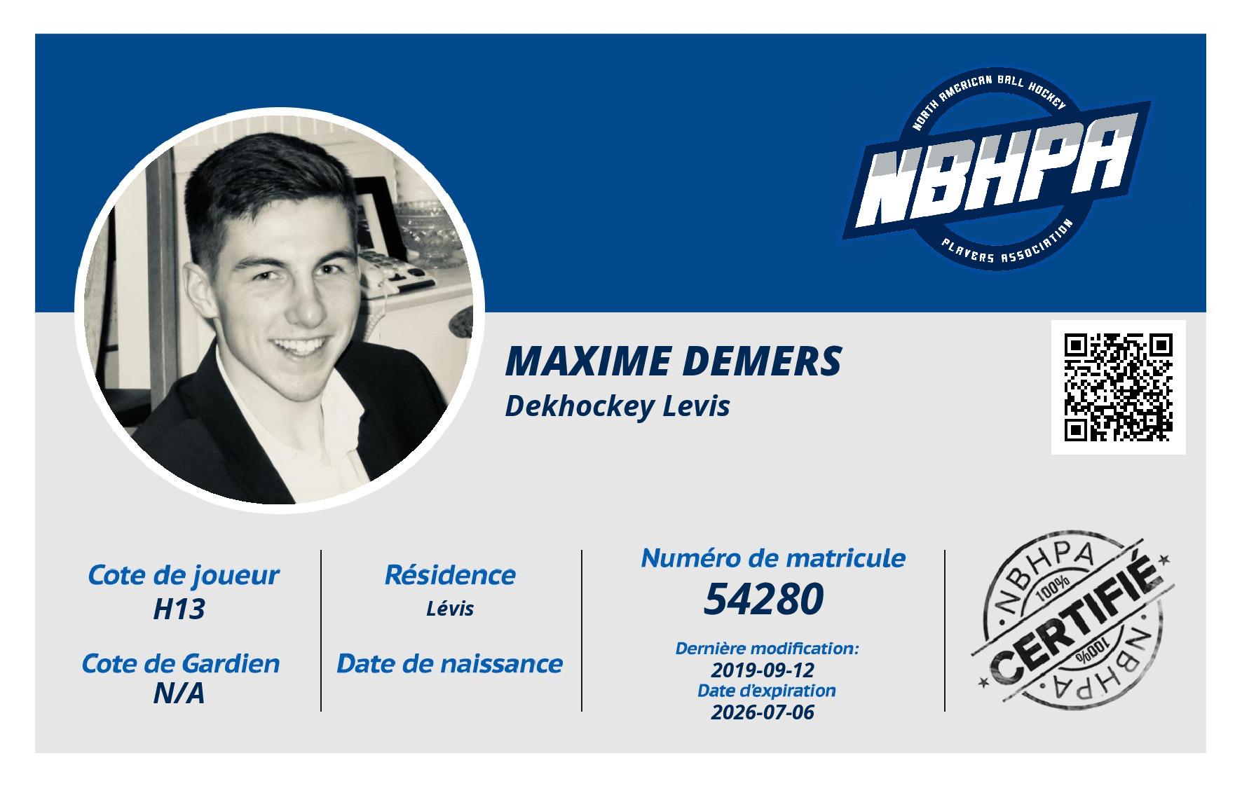 Maxime Demers