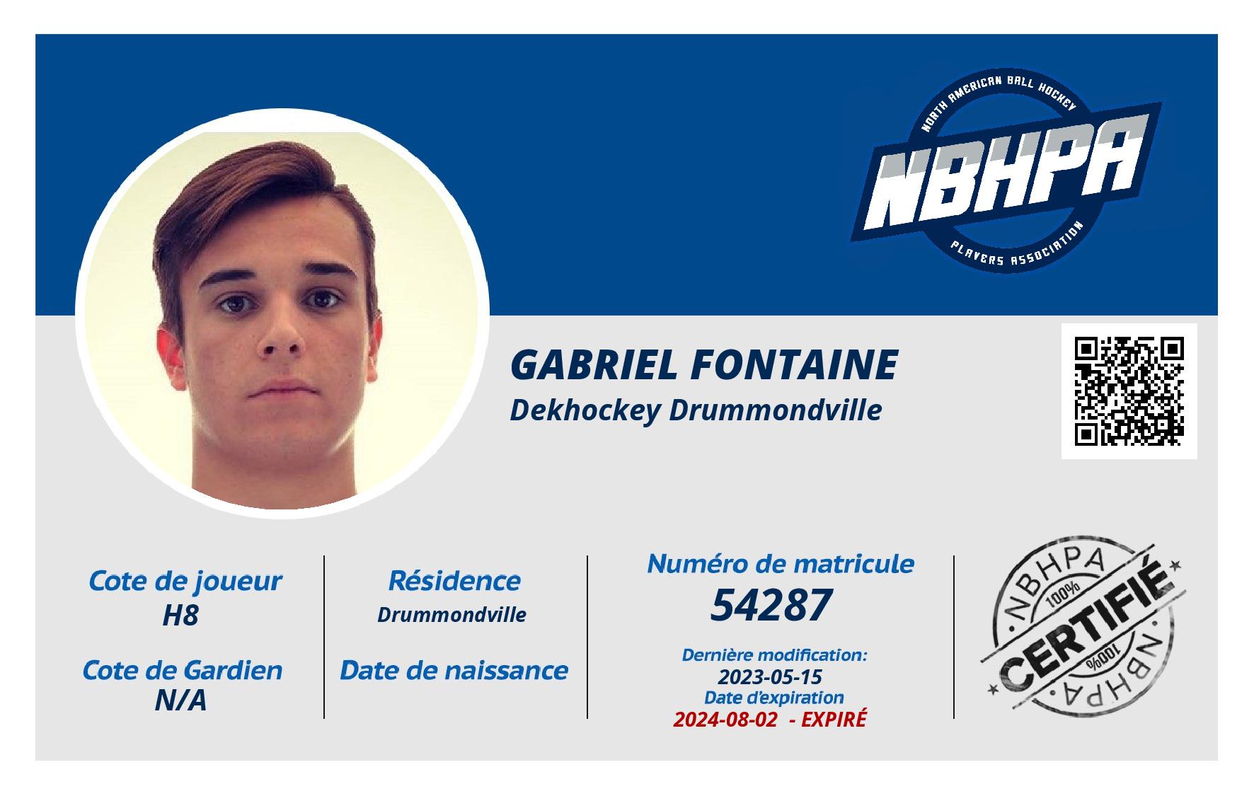 Gabriel Fontaine 