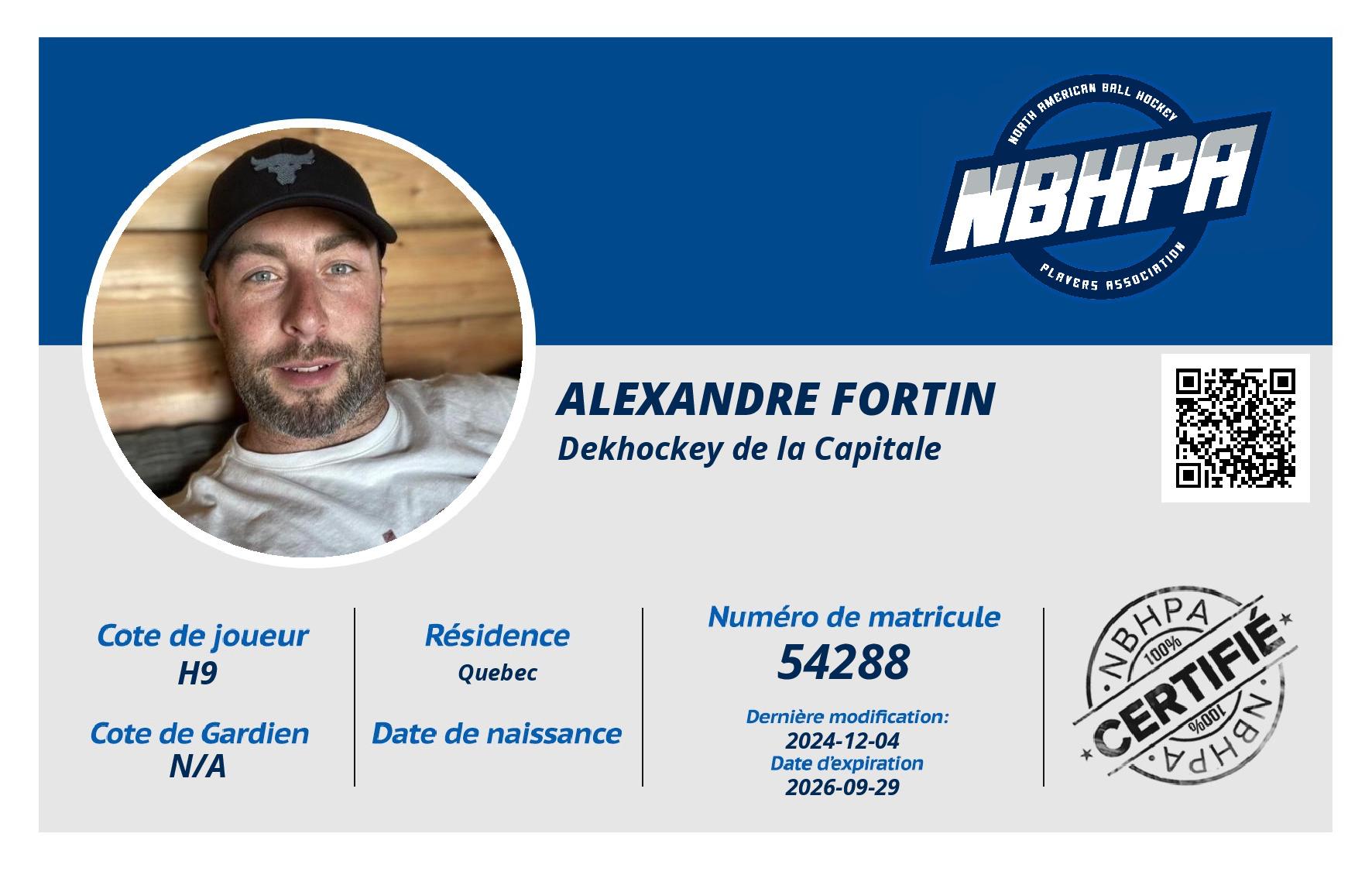 Alexandre Fortin