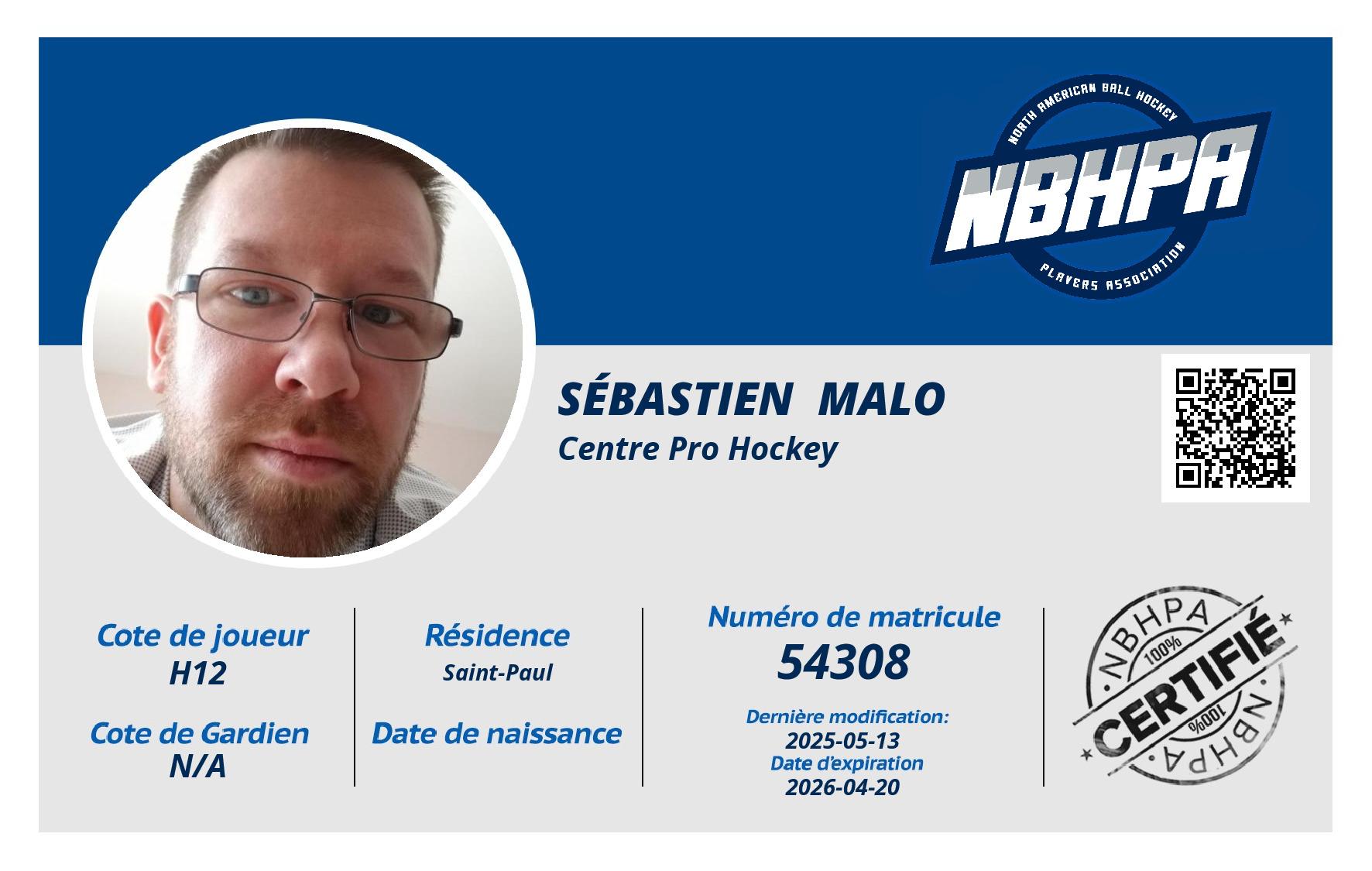 Sébastien  Malo