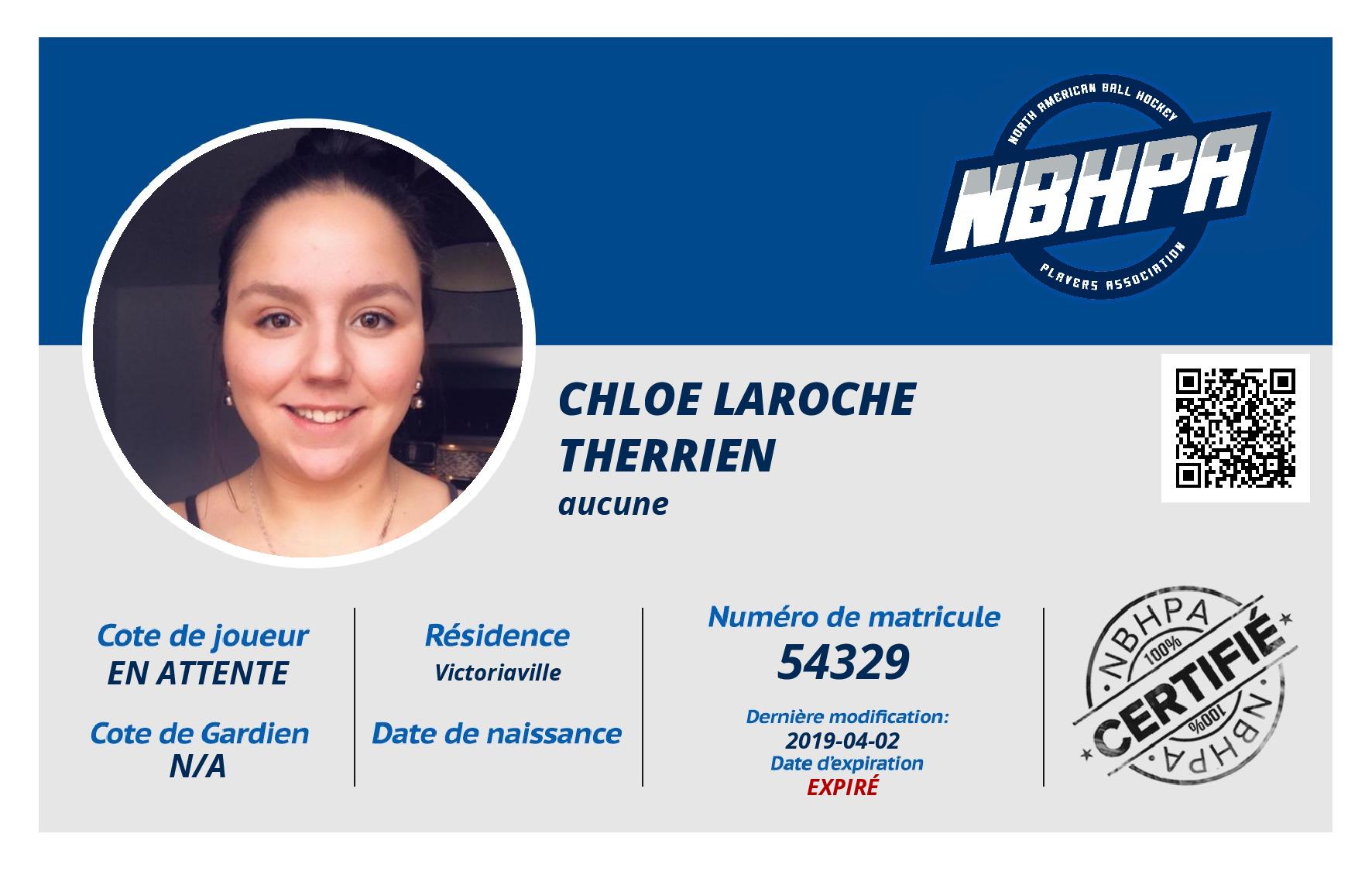 Chloe Laroche Therrien