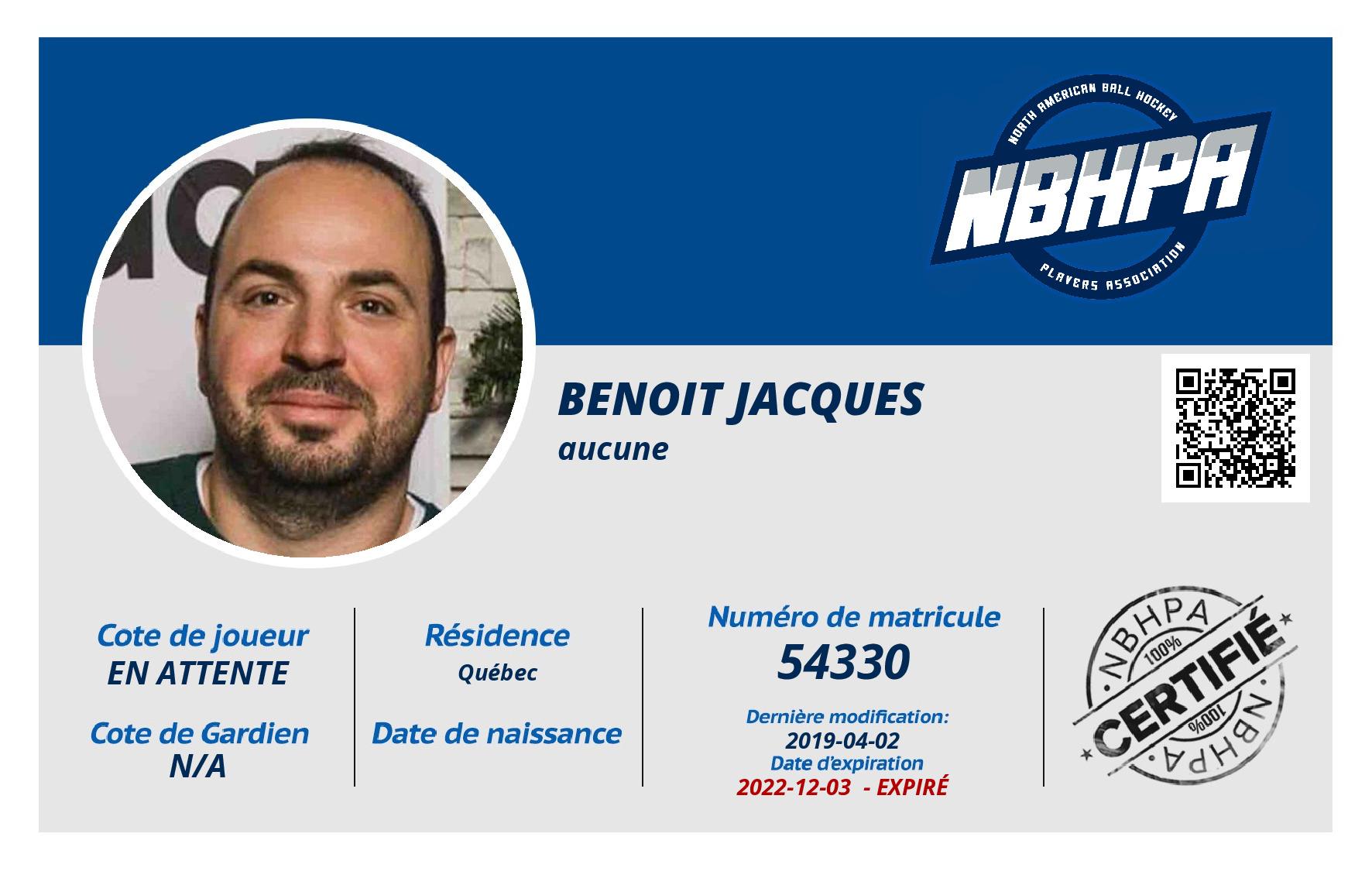 Benoit Jacques