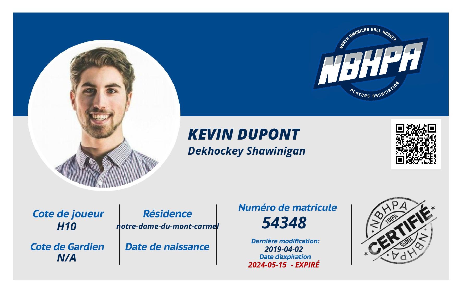 Kevin Dupont