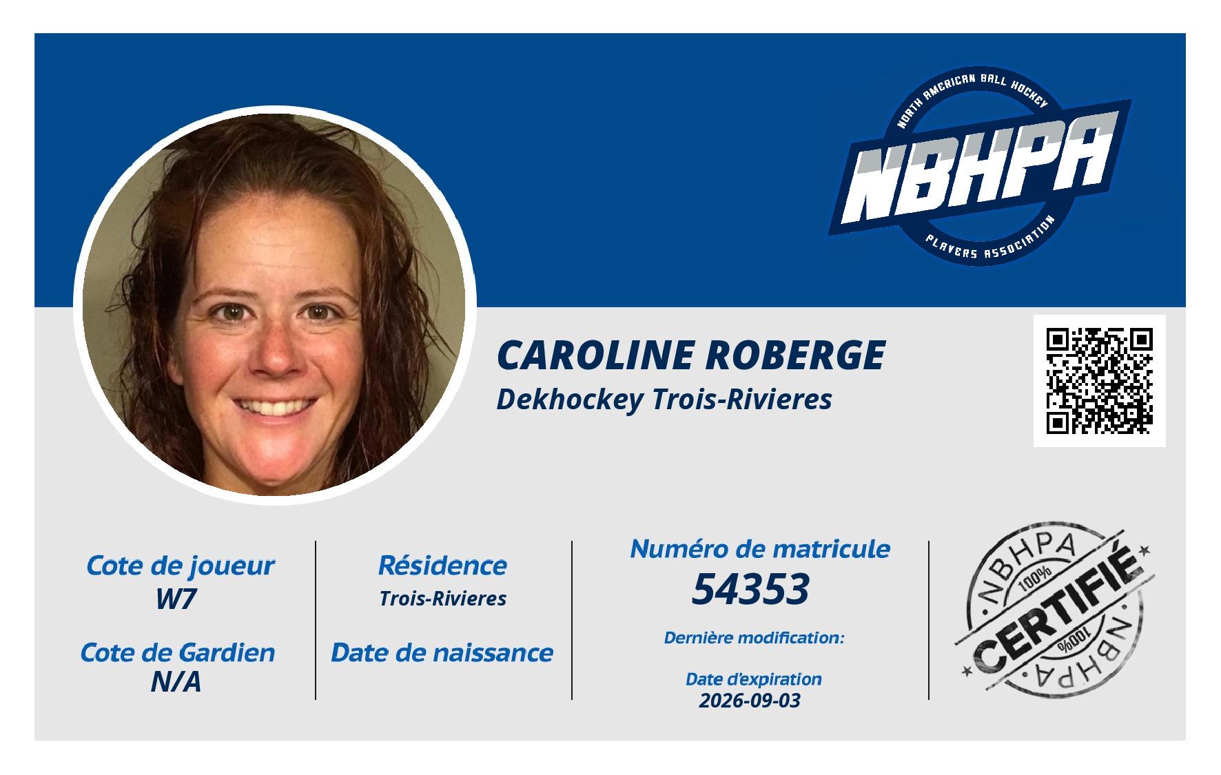 Caroline Roberge