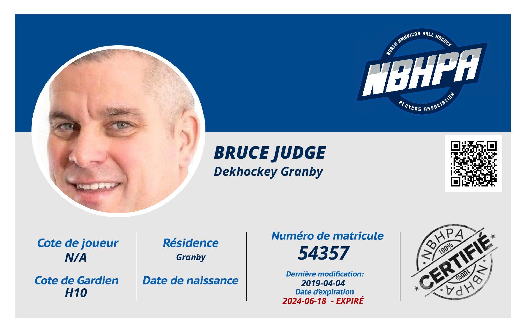 Bruce Judge