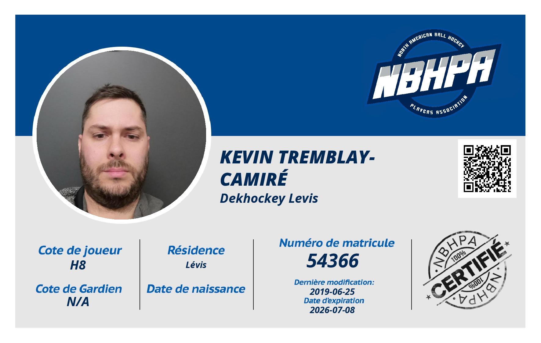 Kevin Tremblay-Camiré