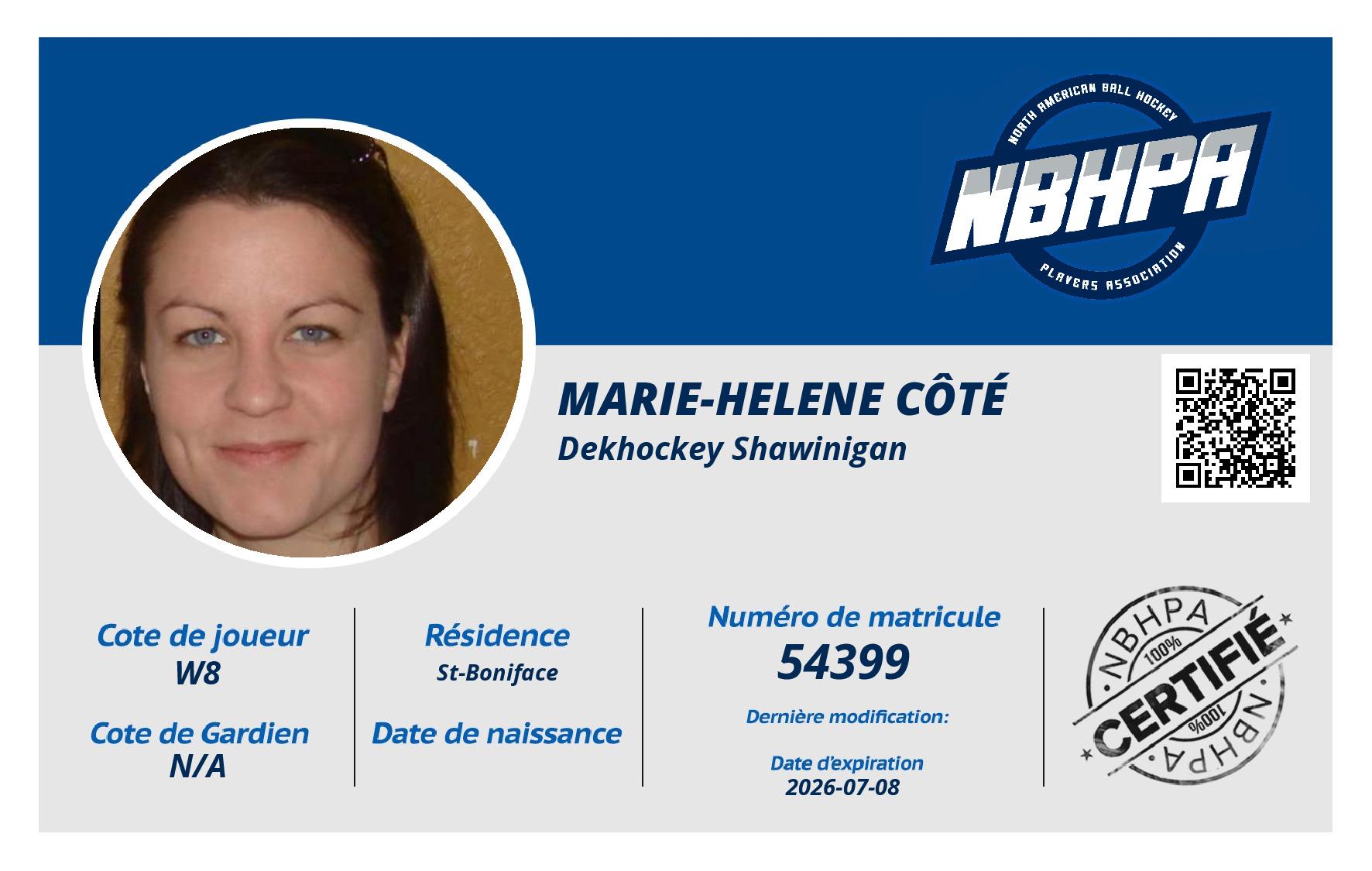 Marie-Helene Côté