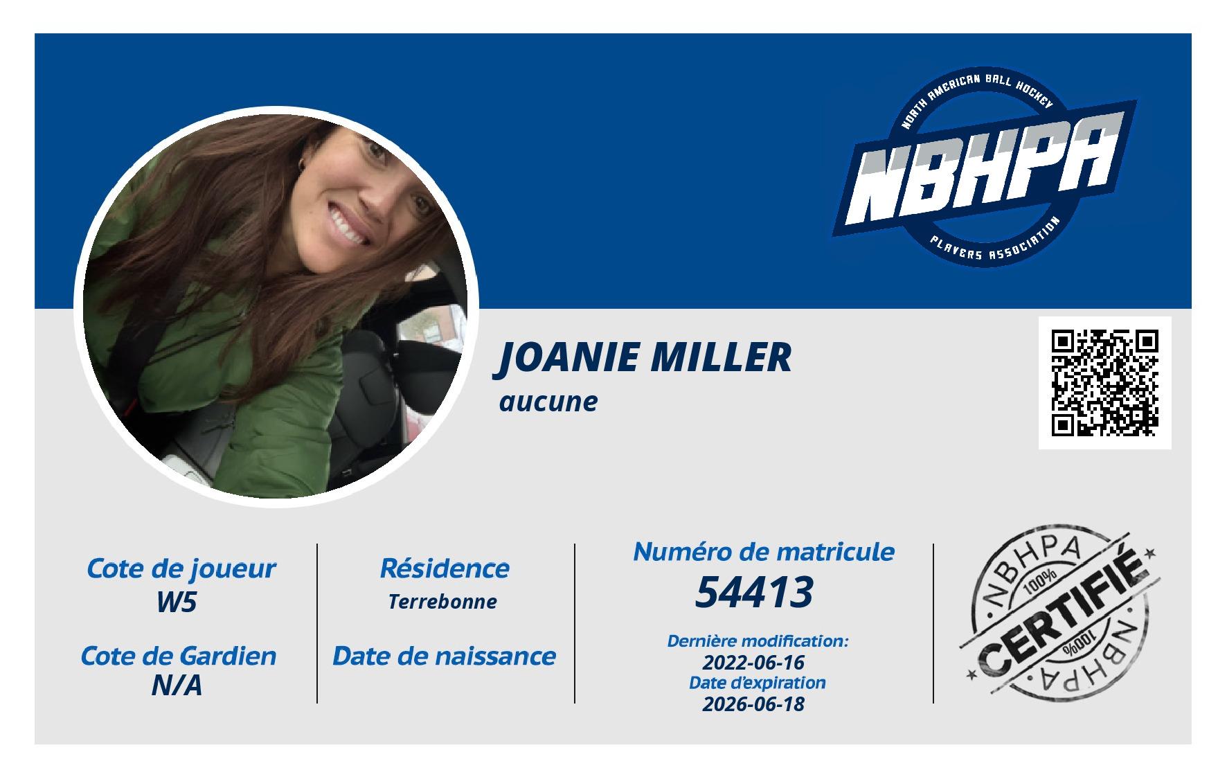 Joanie Miller