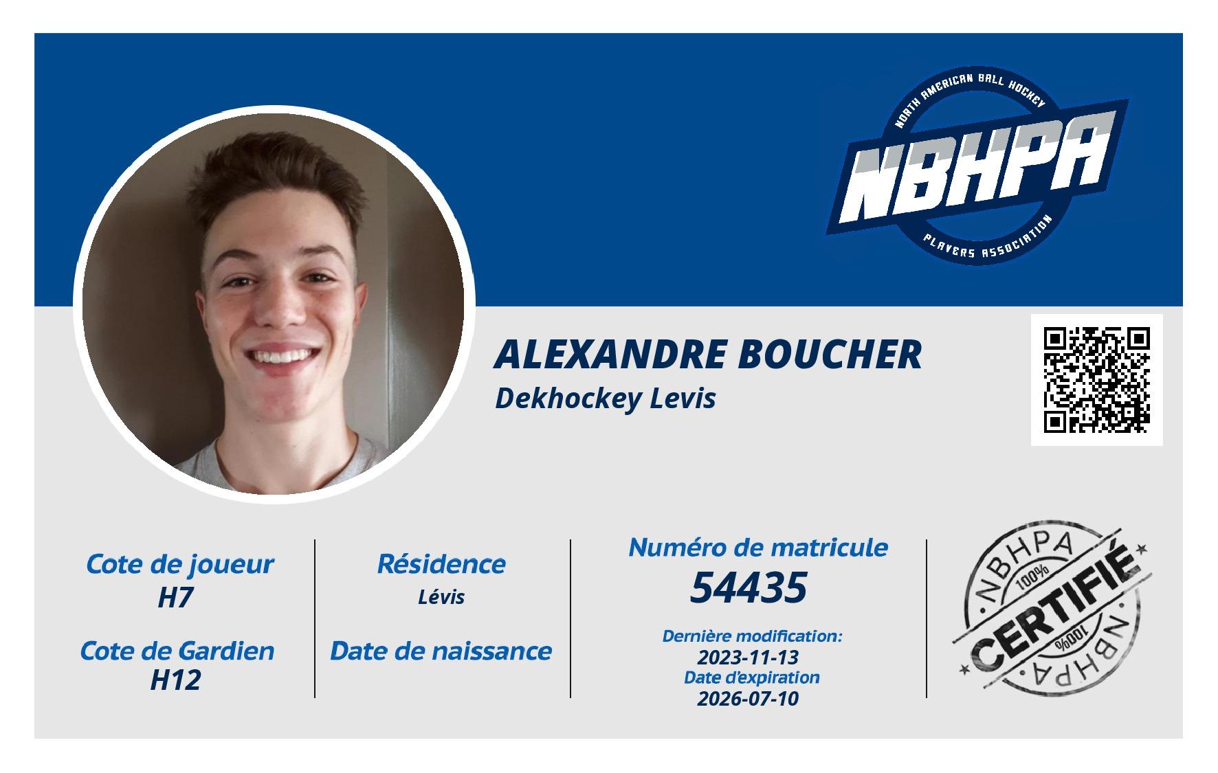 Alexandre Boucher