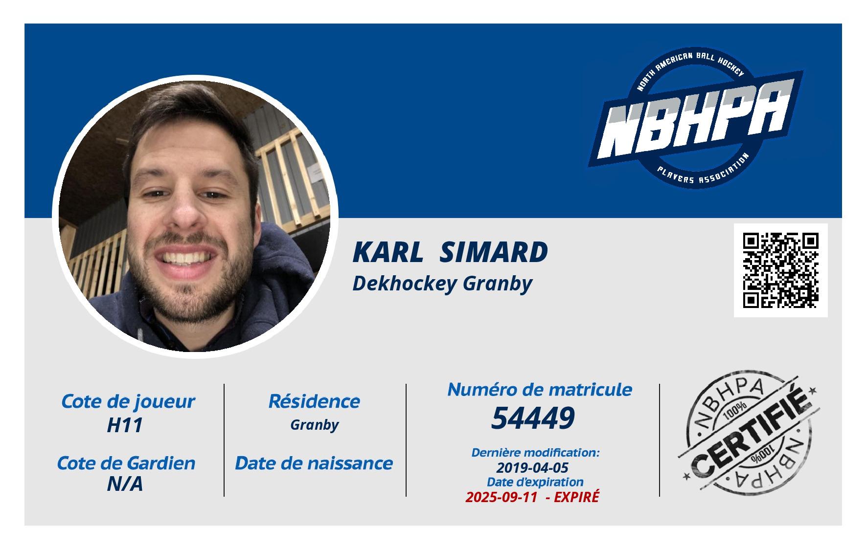 Karl  Simard 
