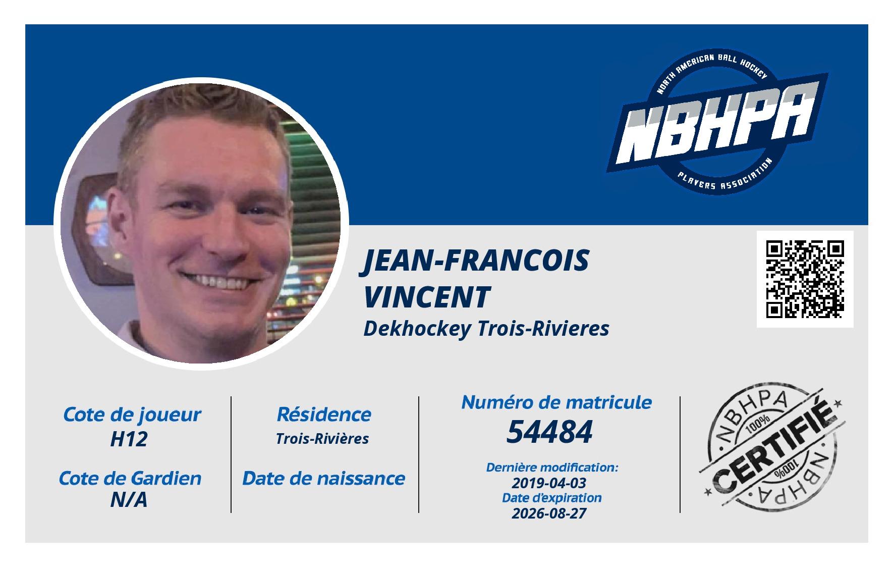 Jean-Francois Vincent