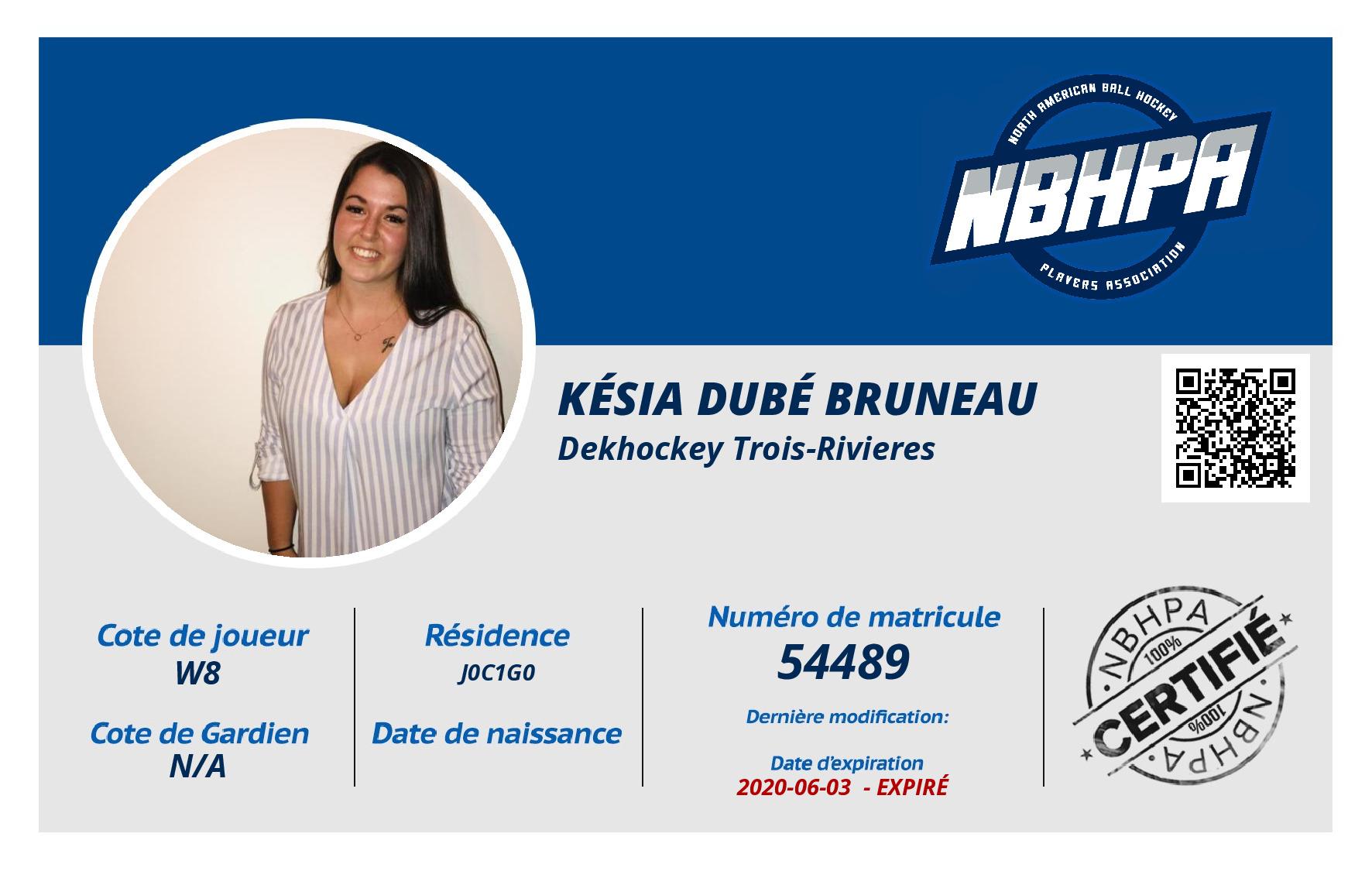 Késia Dubé Bruneau