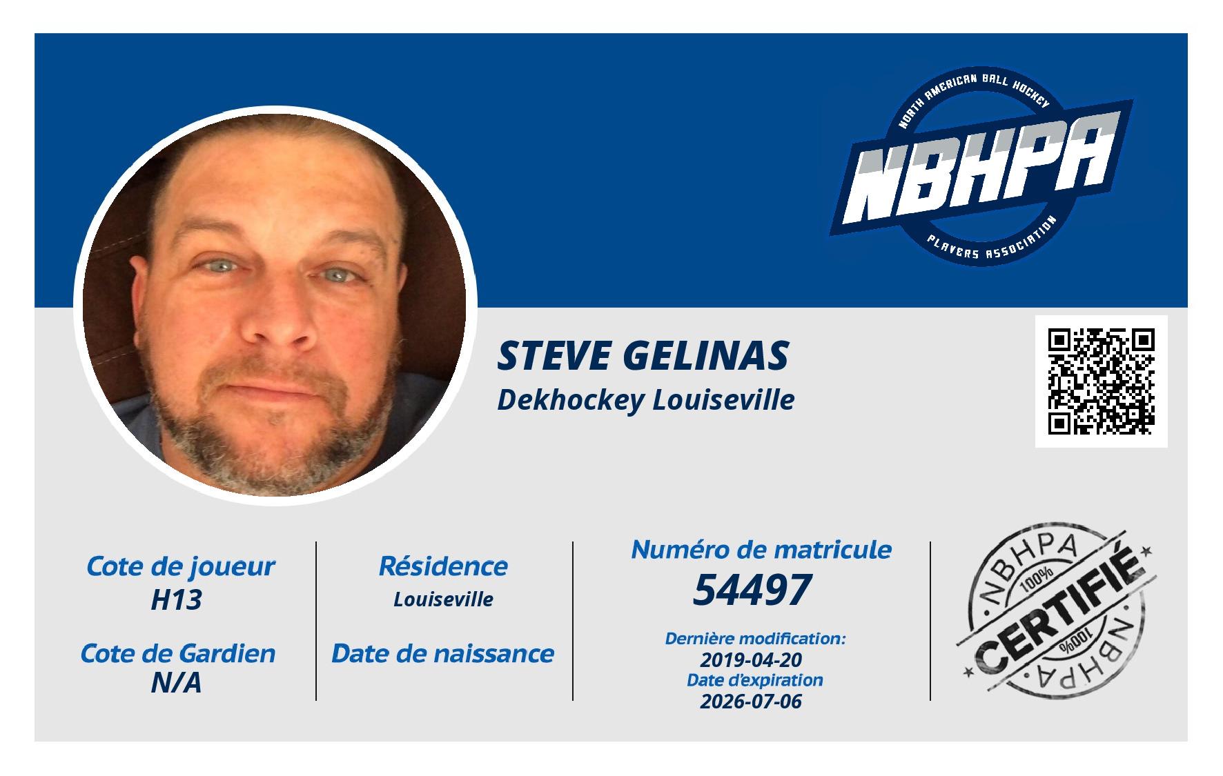 Steve Gelinas