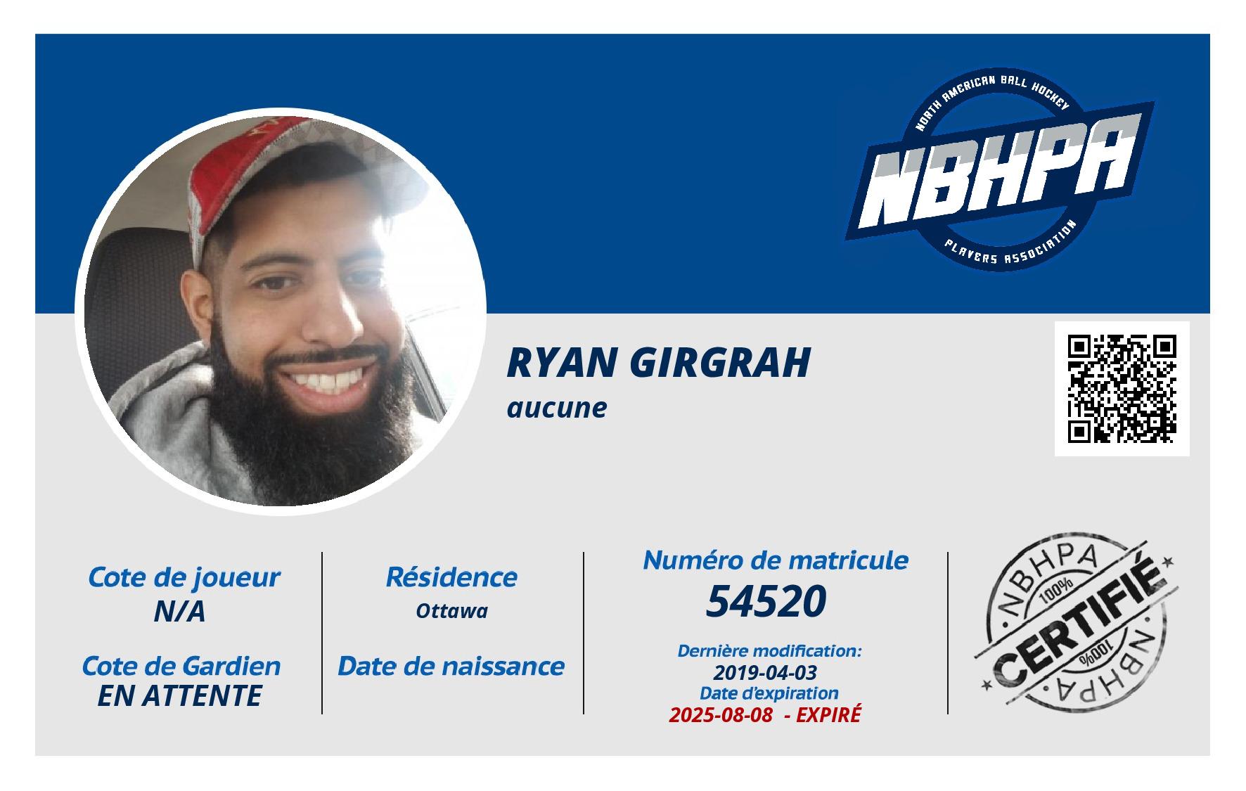 Ryan Girgrah