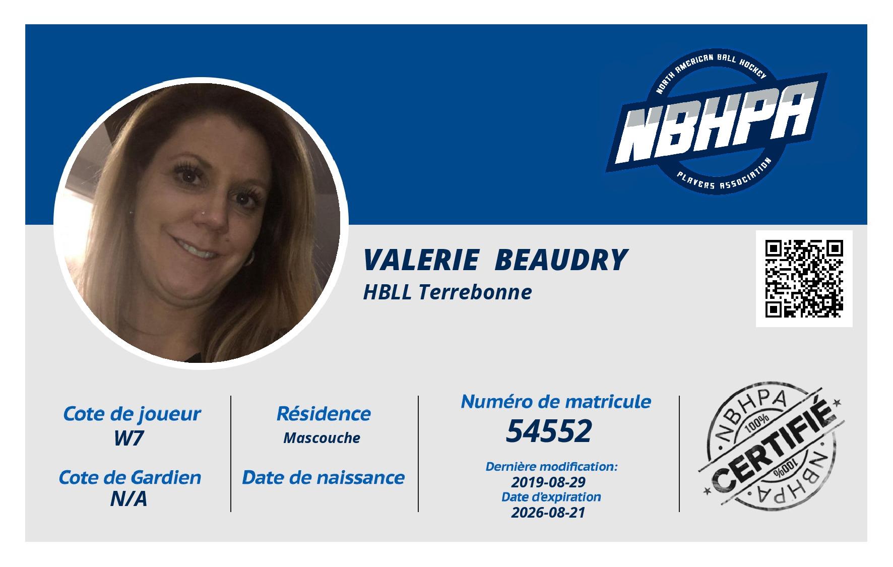 Valerie  Beaudry