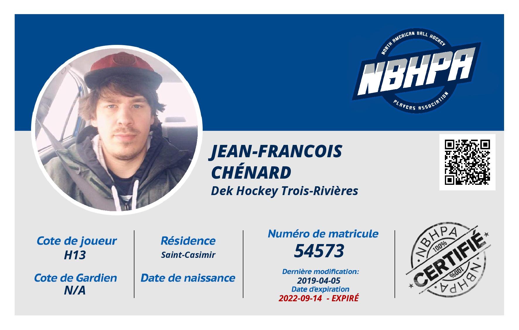 Jean-Francois Chénard