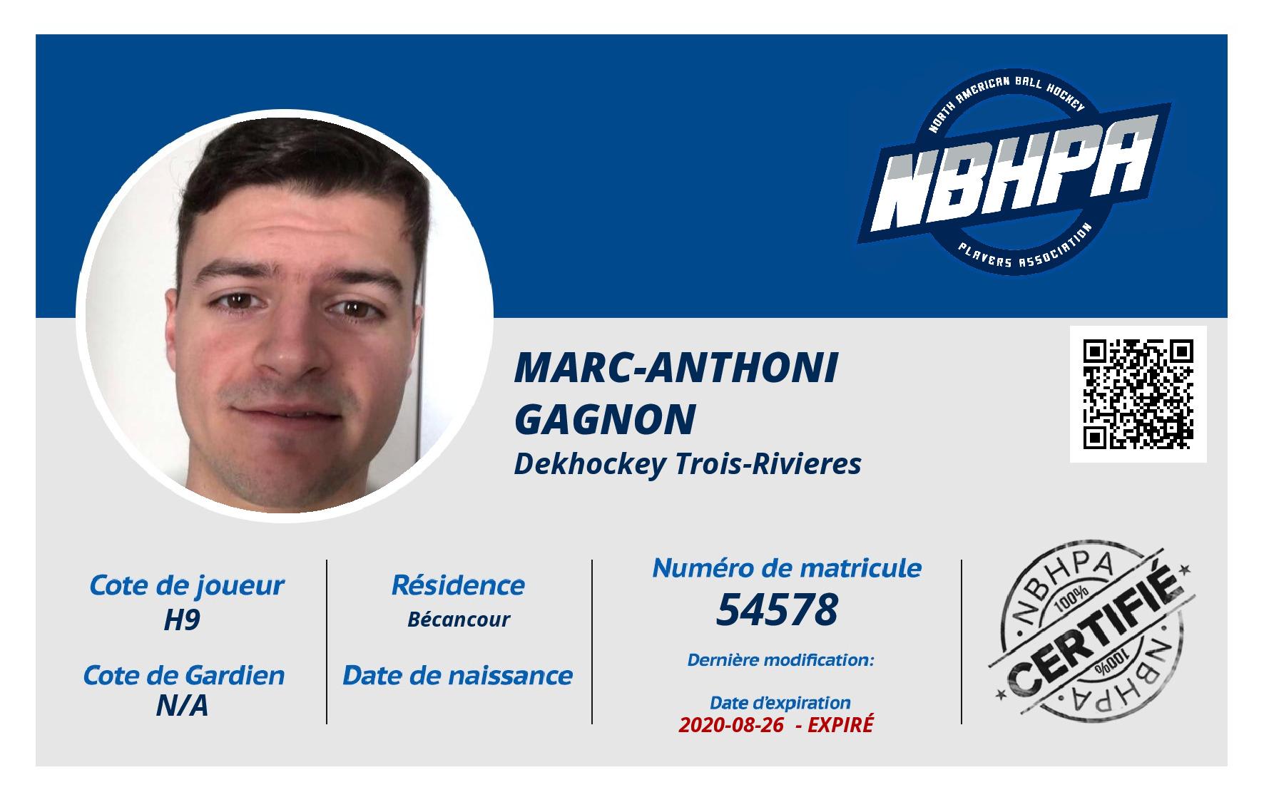 Marc-Anthoni Gagnon