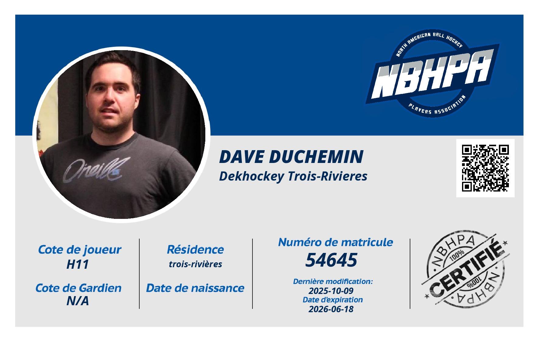 Dave Duchemin