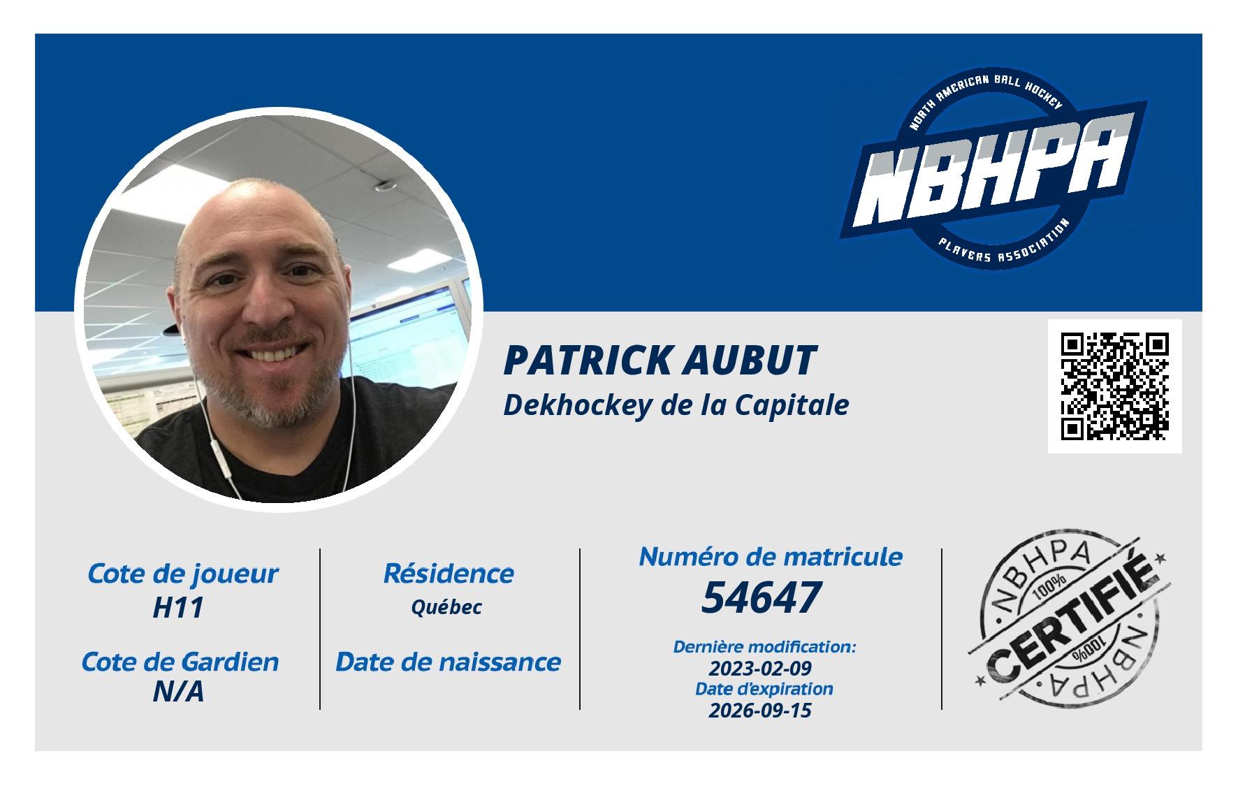 Patrick Aubut