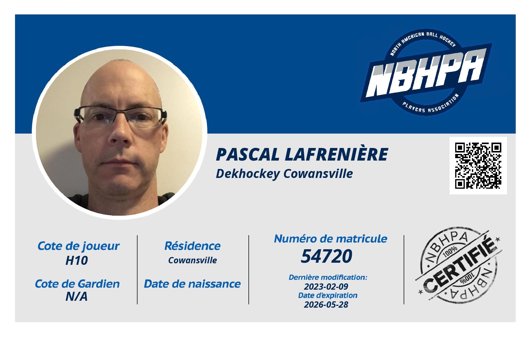 Pascal Lafrenière