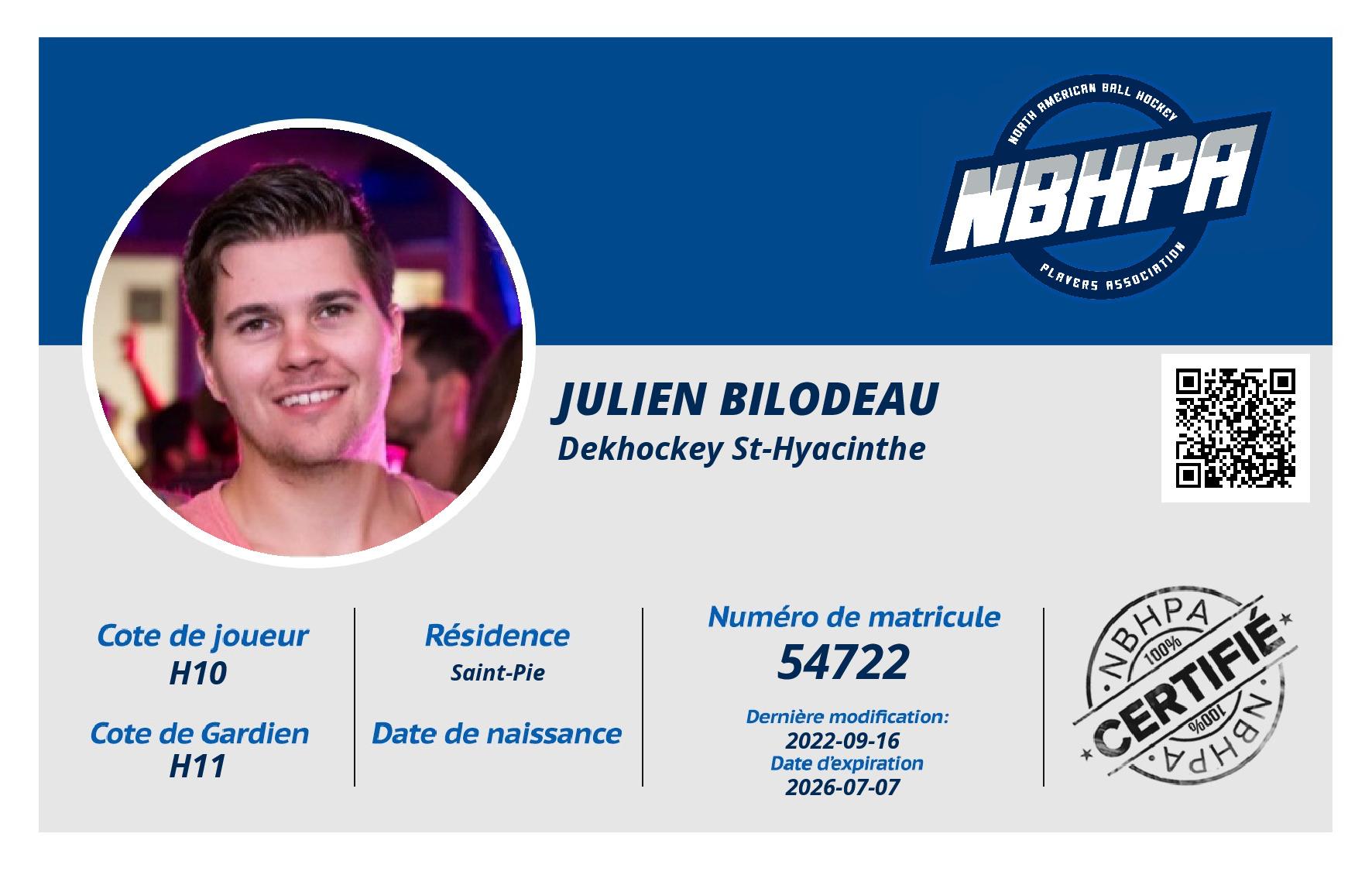 Julien Bilodeau