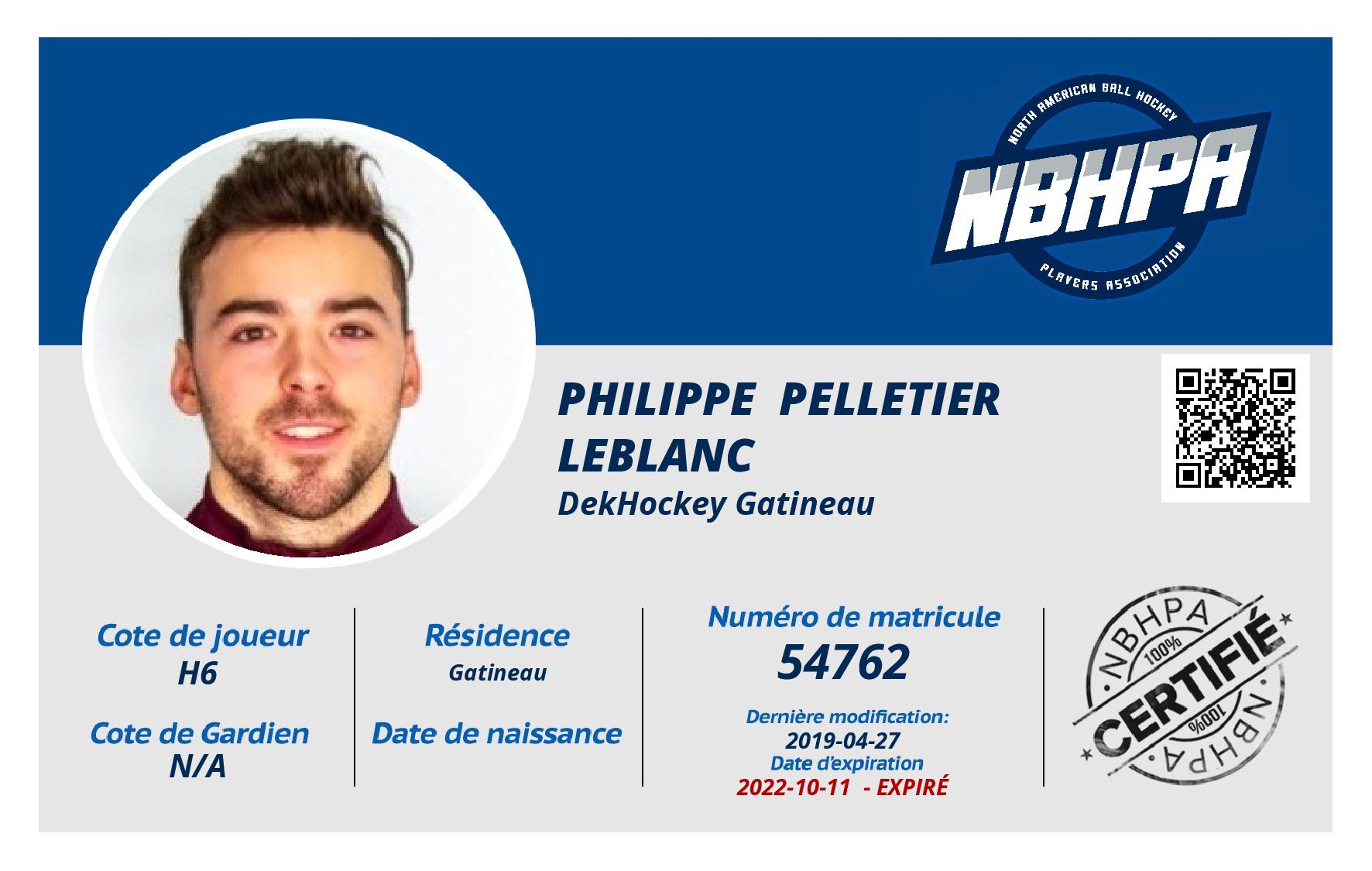 Philippe  Pelletier Leblanc