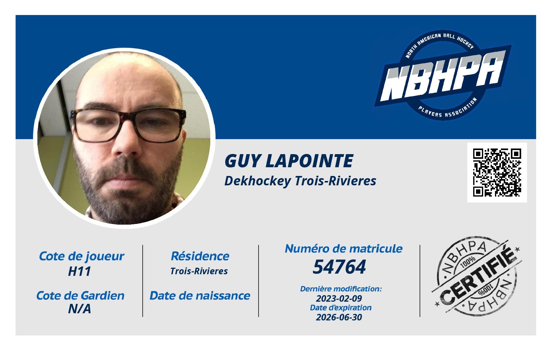 Guy Lapointe 