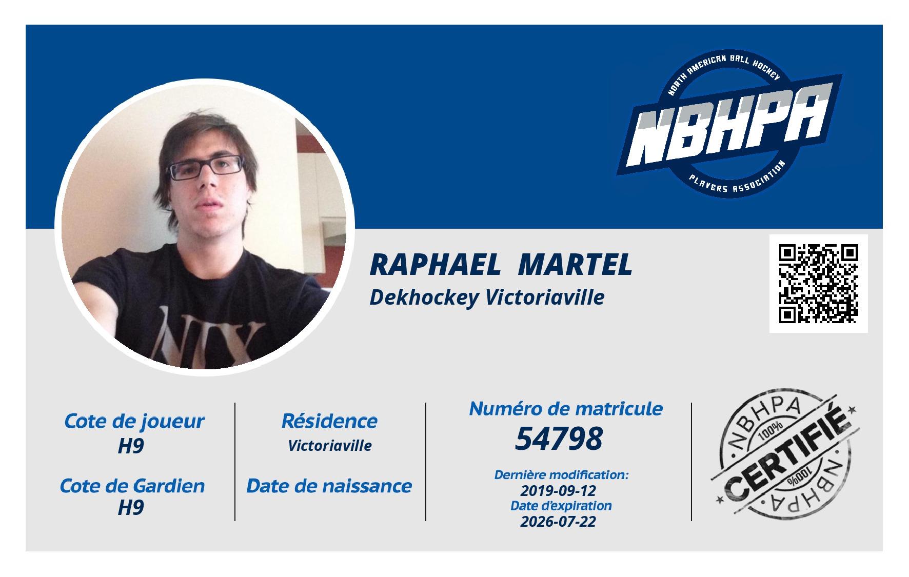 Raphael  Martel