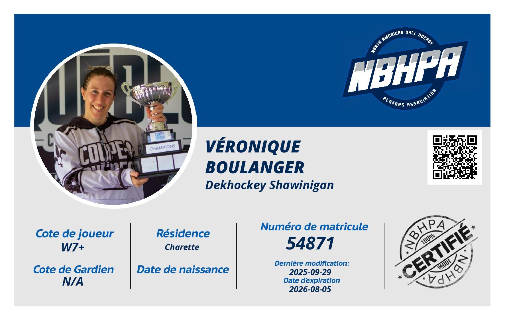 Véronique  Boulanger 