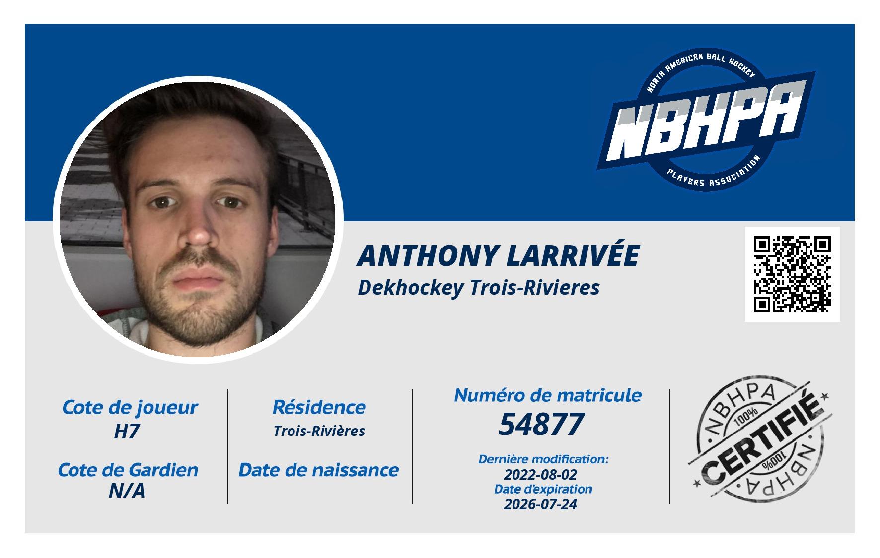 Anthony Larrivée