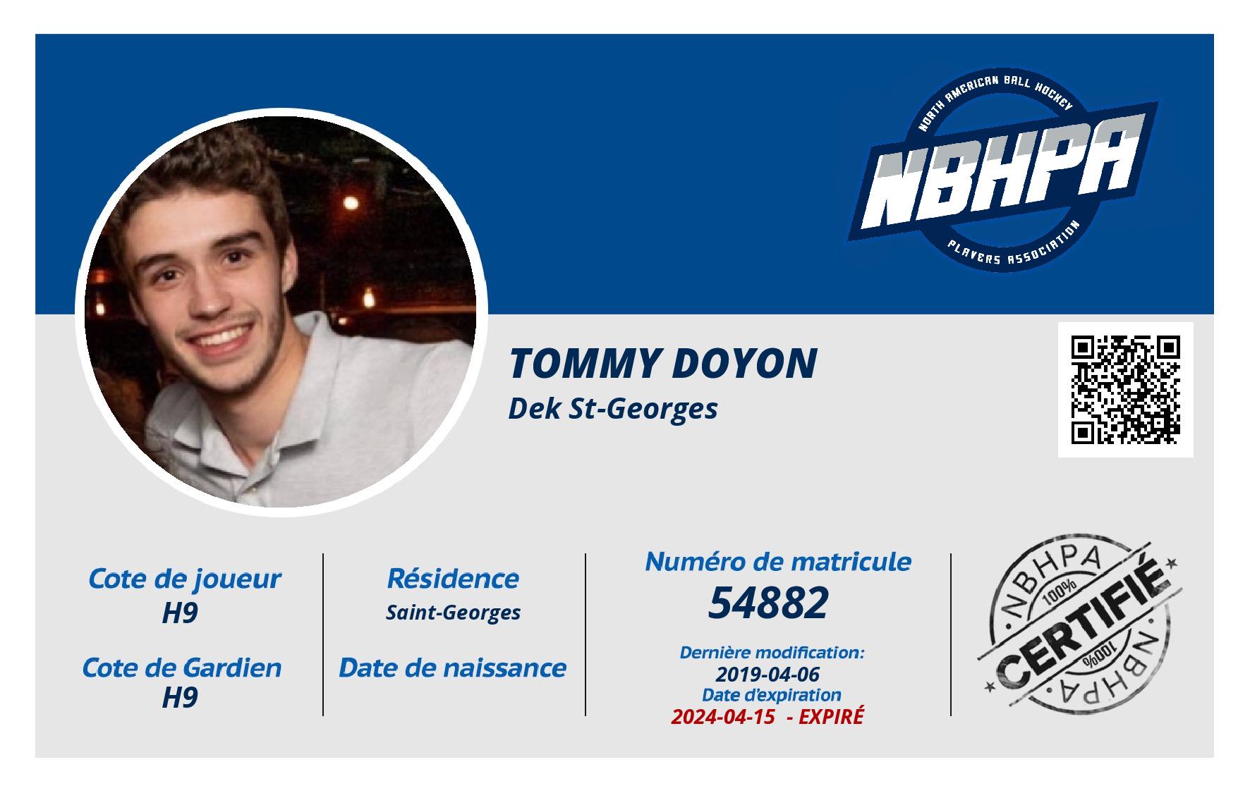 Tommy Doyon